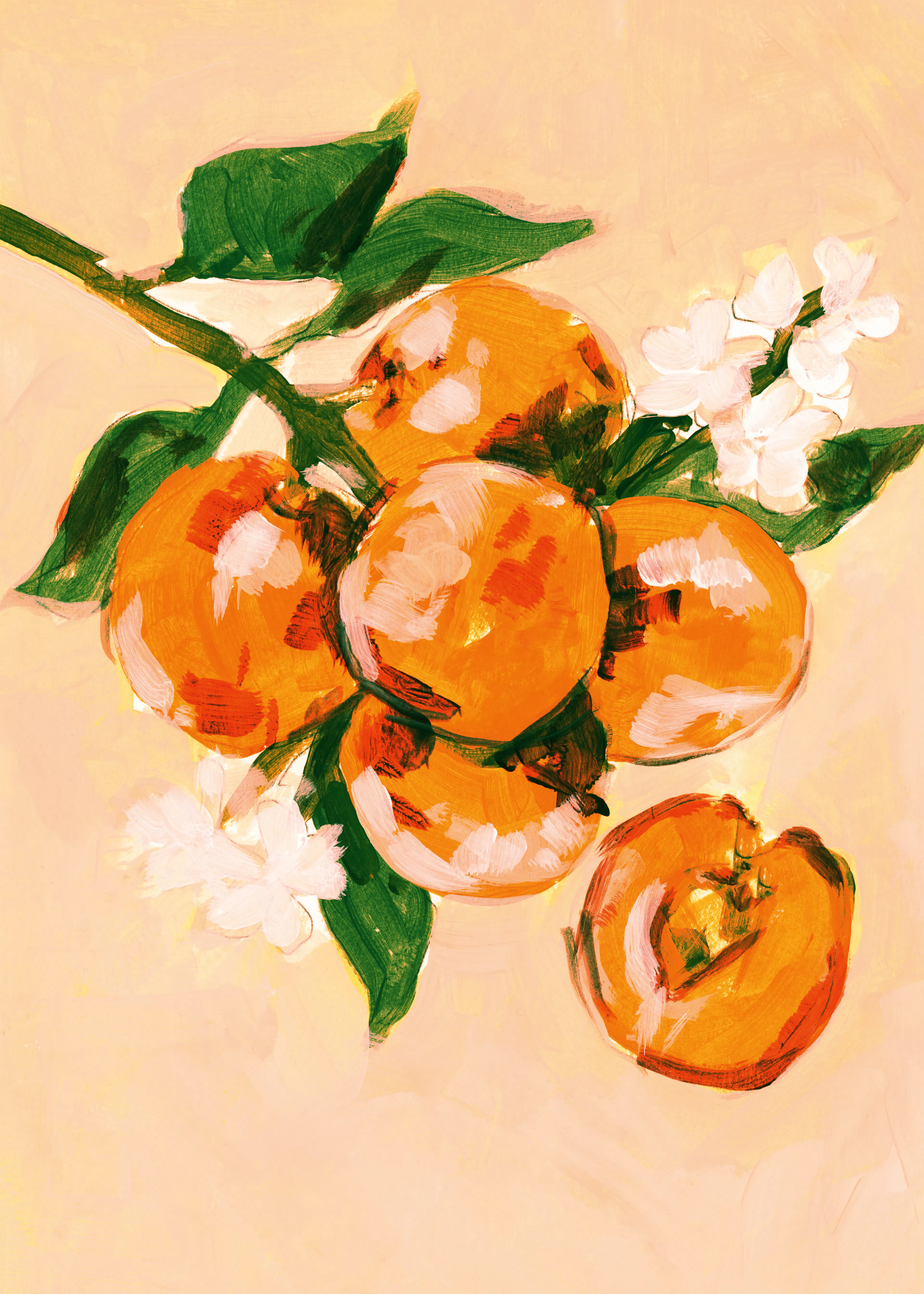 Ripe Oranges Poster 0