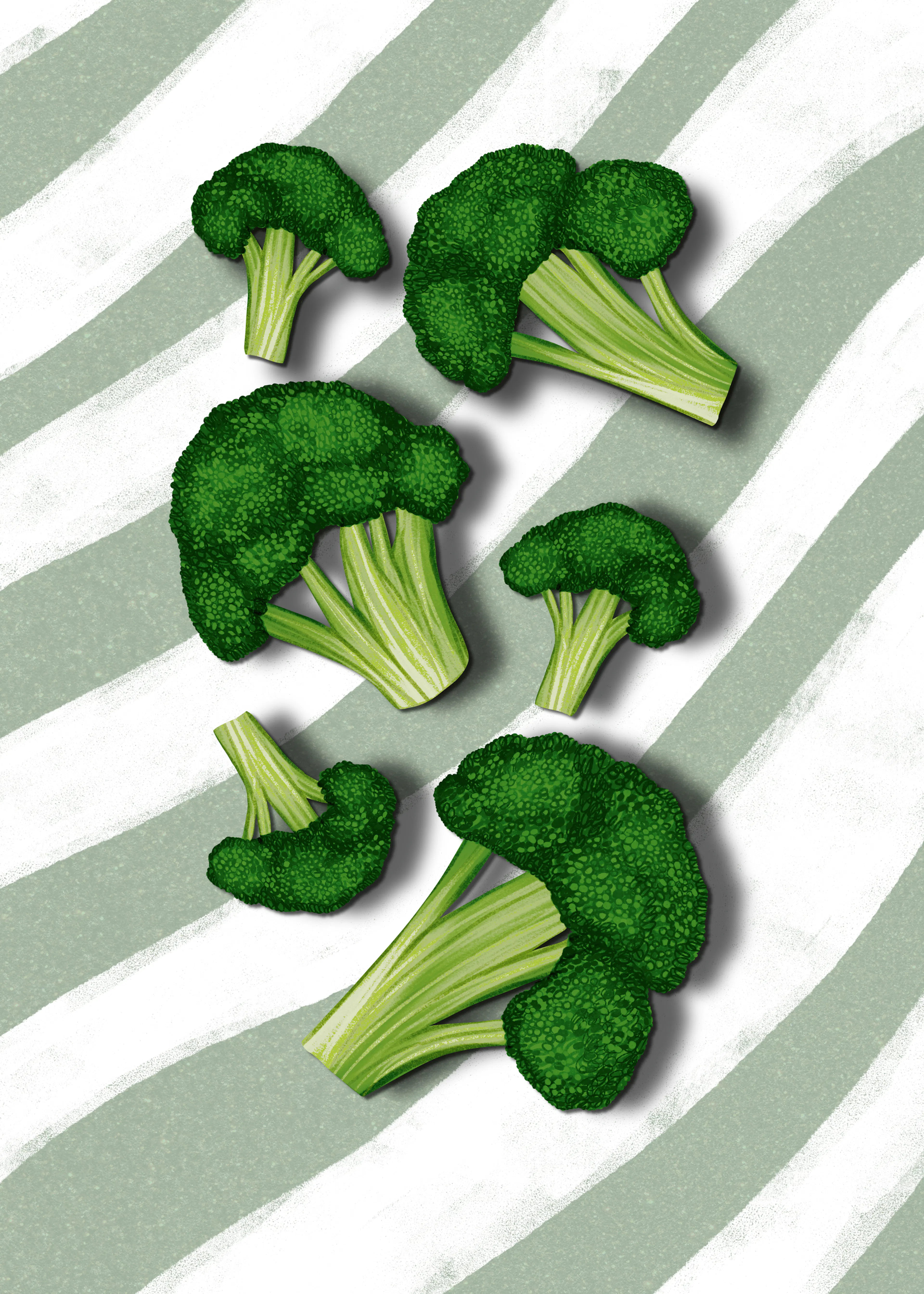 Broccoli Burst Poster 0