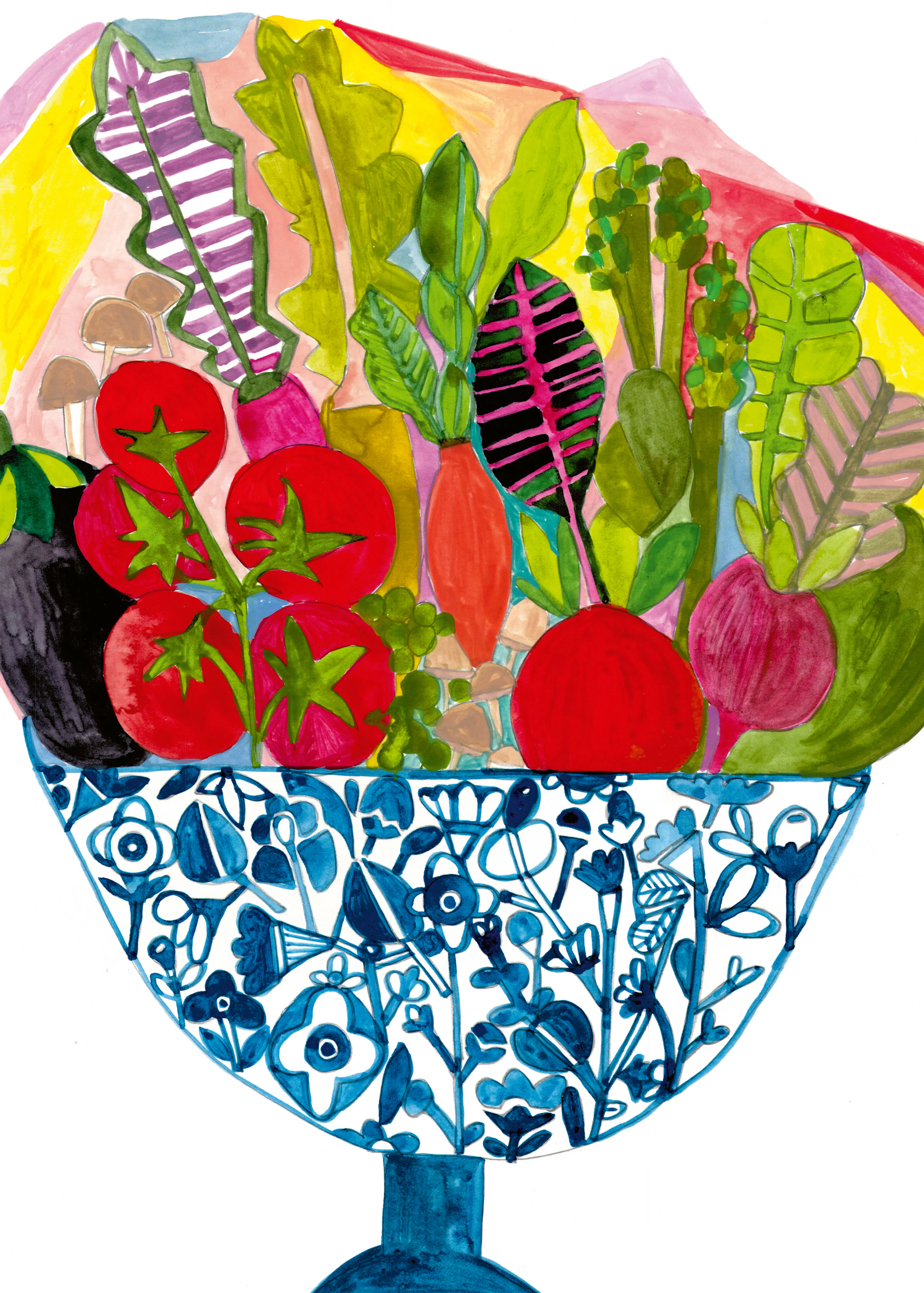Vibrant Bouquet Poster 0