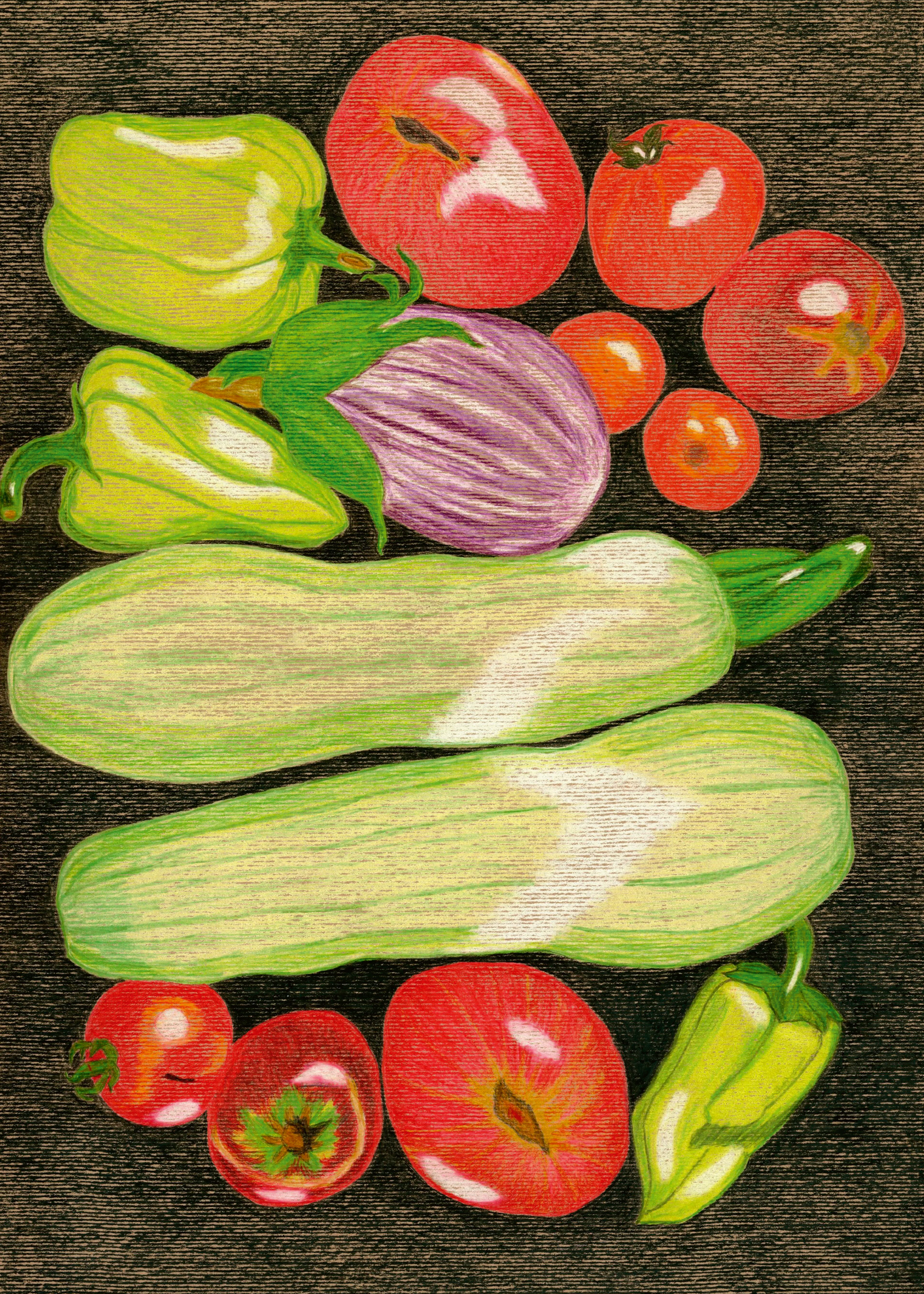 Green Fresh Harvest Poster 0