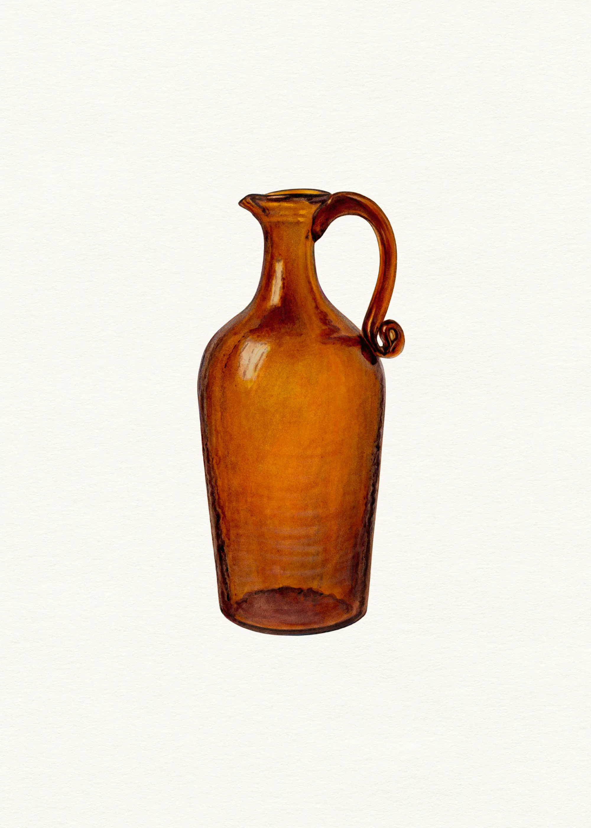 Cruche Ambre Vintage Poster 0