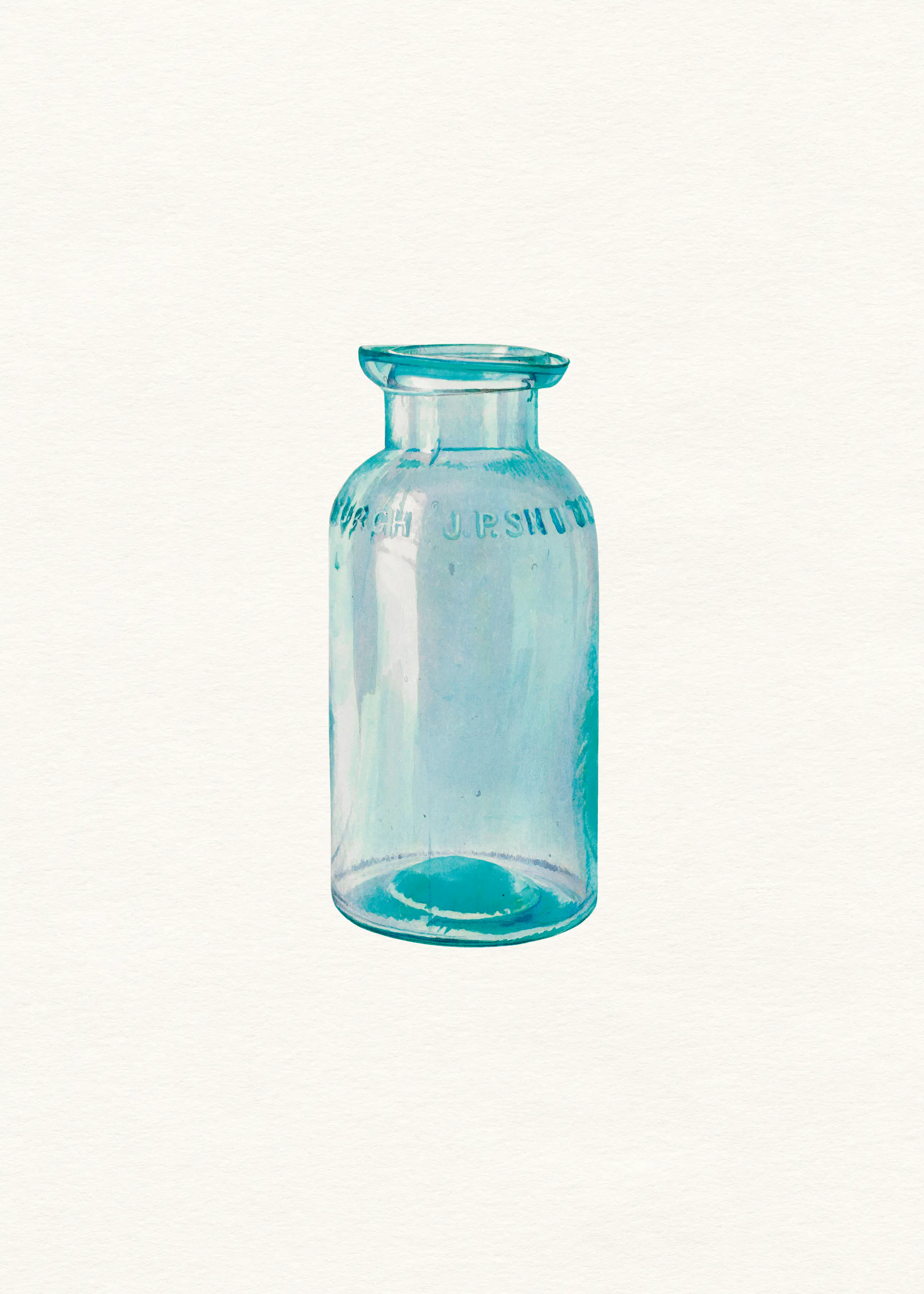 Vintage Glass Jar Poster 0
