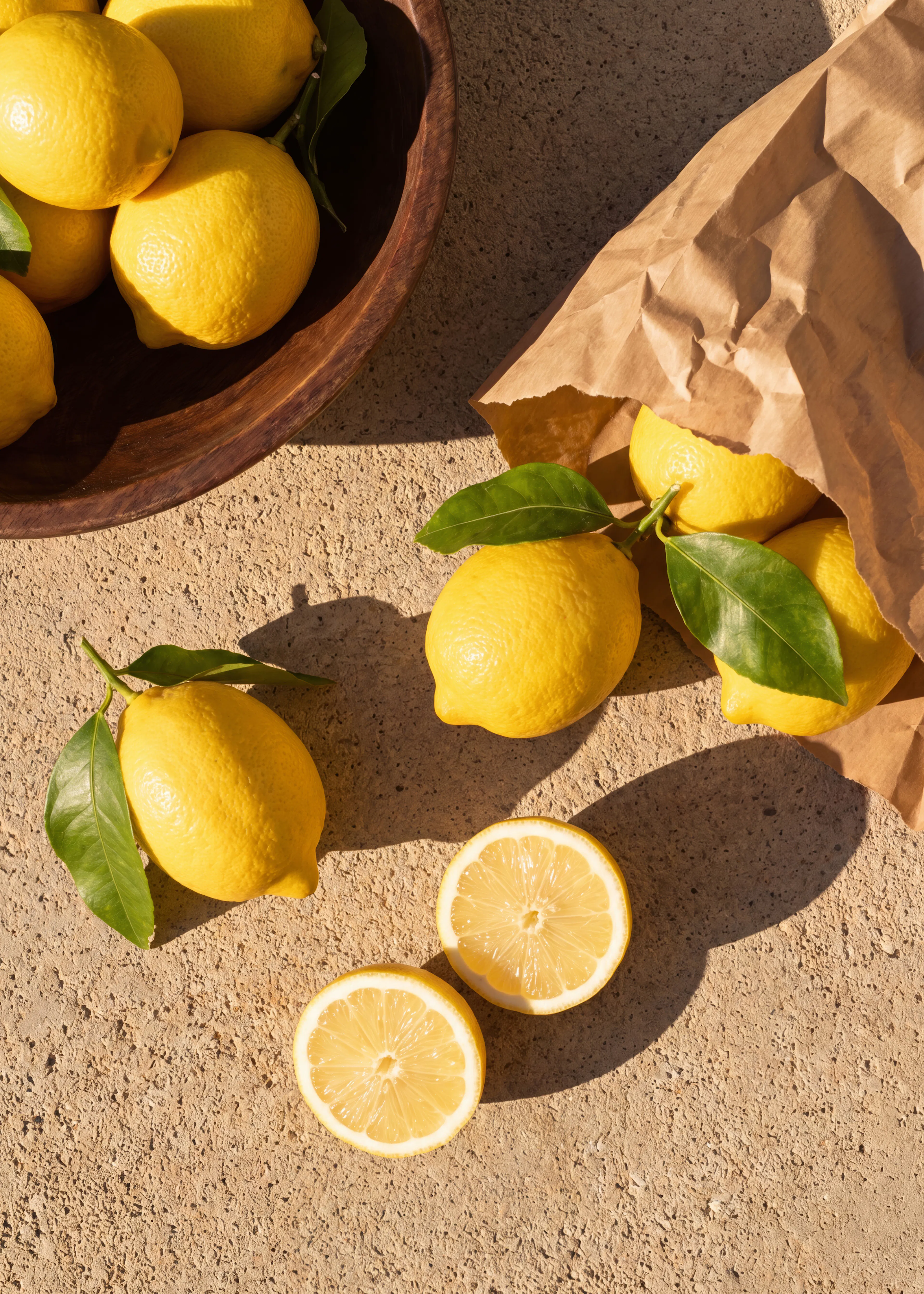 Limones Frescos al Sol Póster 0