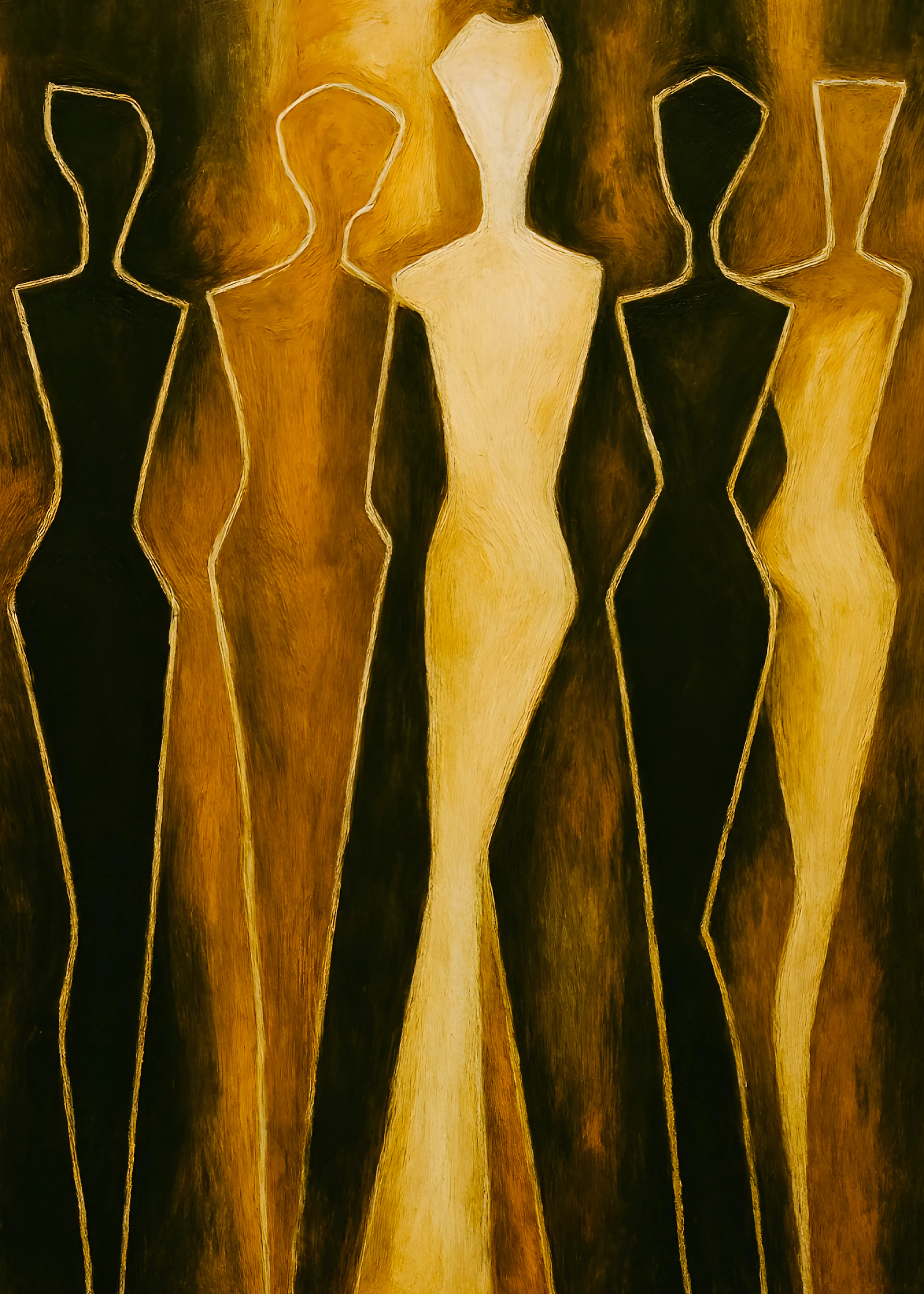 Siluetas Elegantes Póster 0