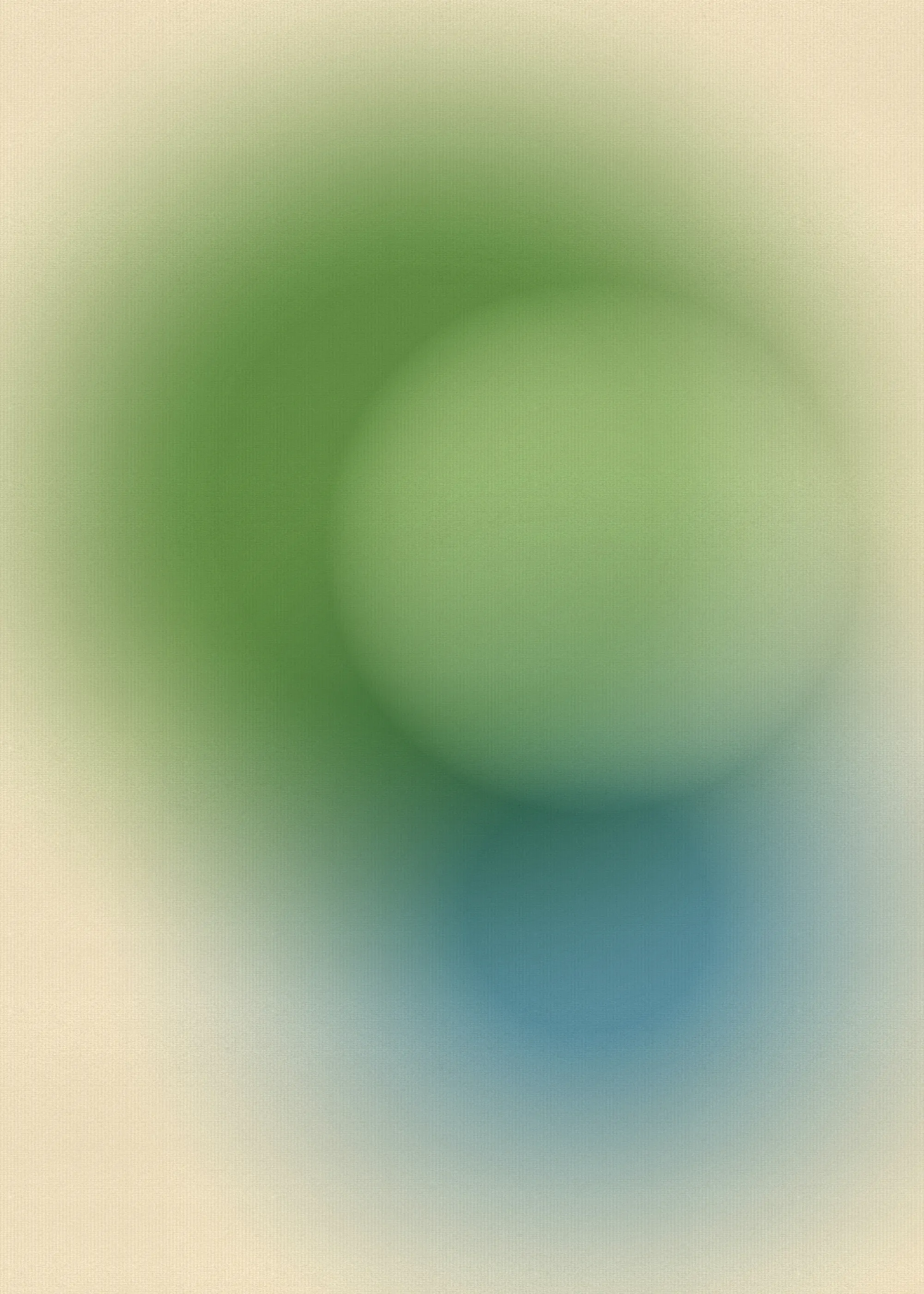 Blue Green Harmony Poster 0