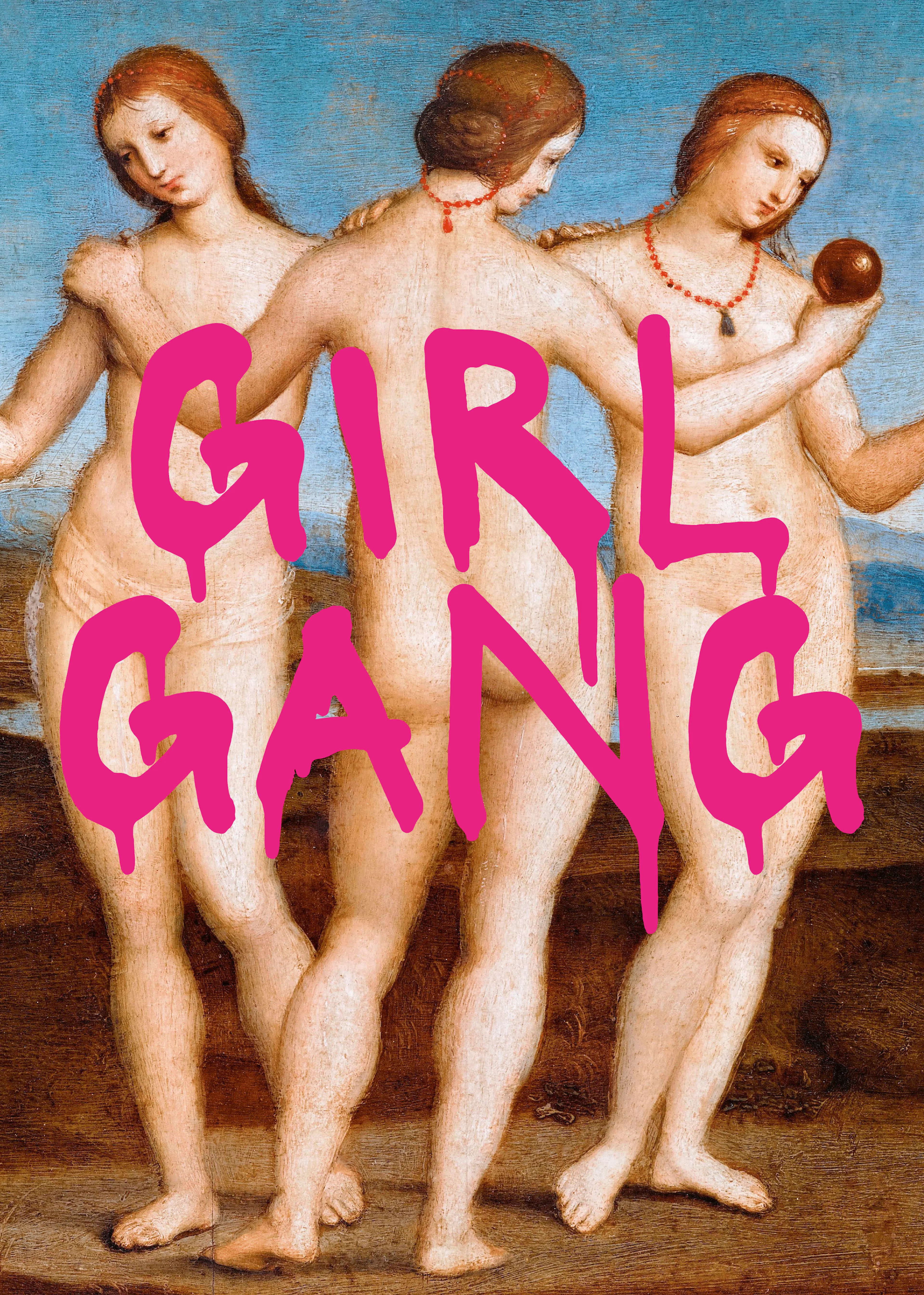 Blue Girl Gang Poster 0
