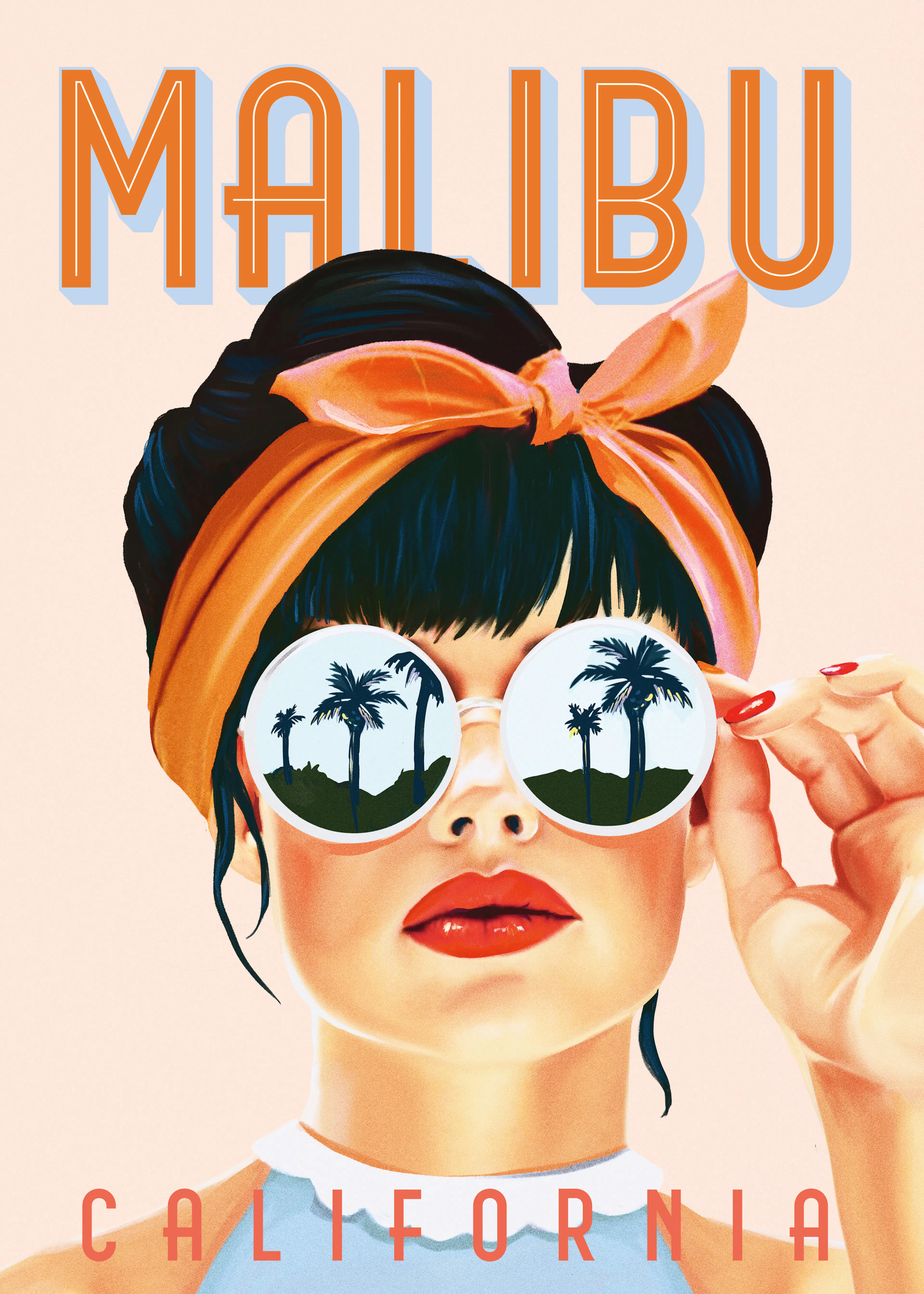 Malibu Vibes Poster 0
