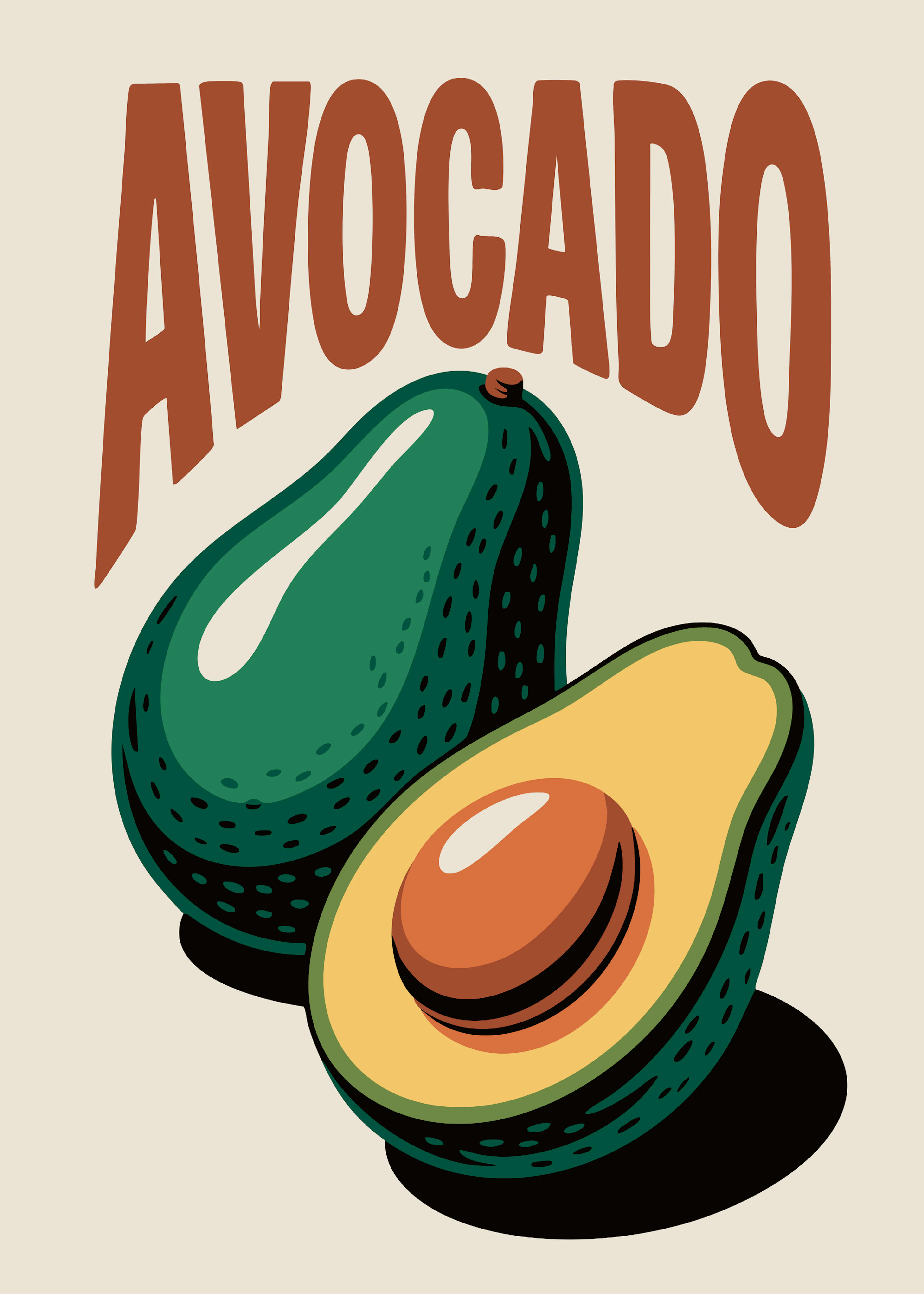 Delicia de Aguacate Póster 0