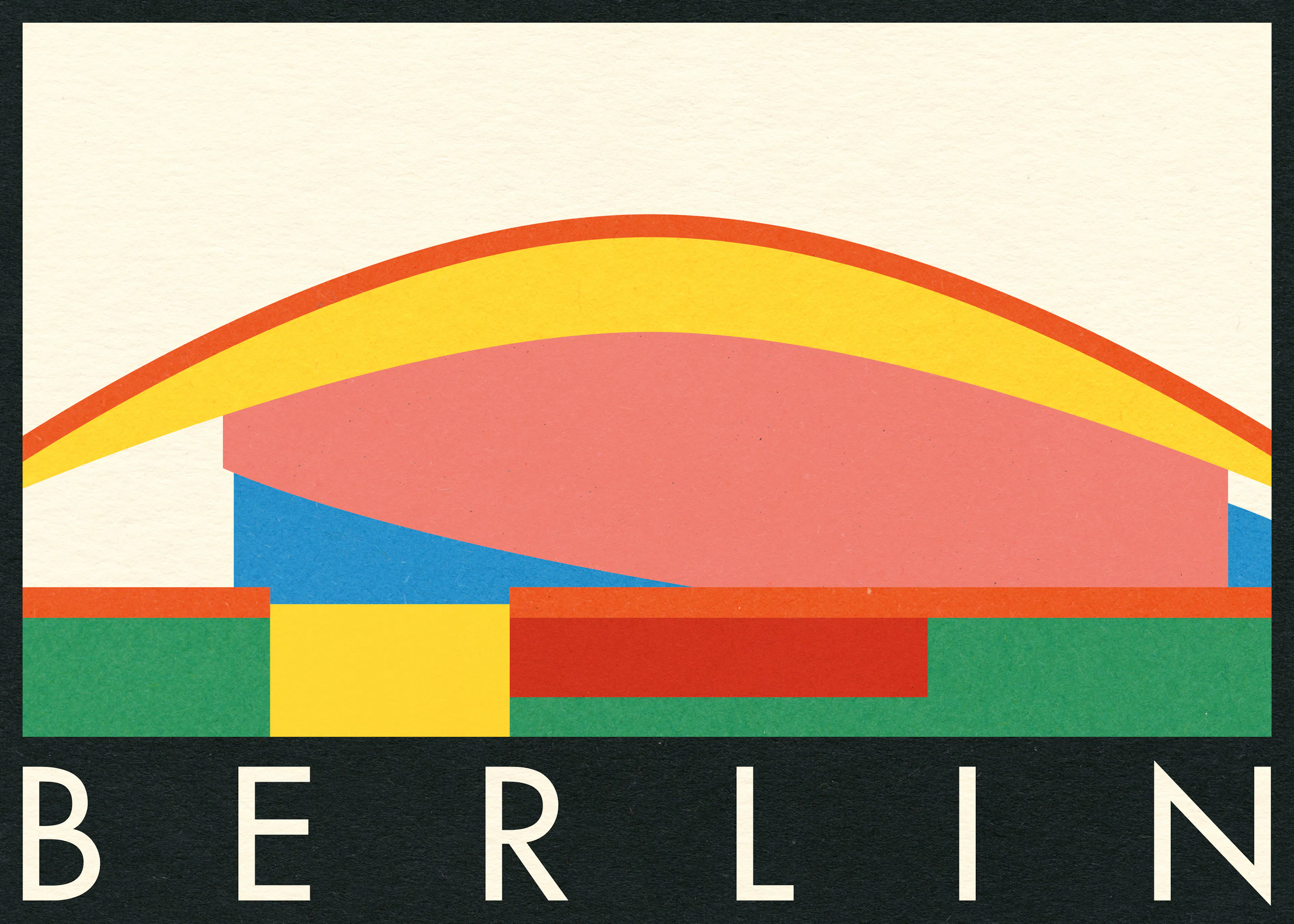Colores de Berlín Póster 0