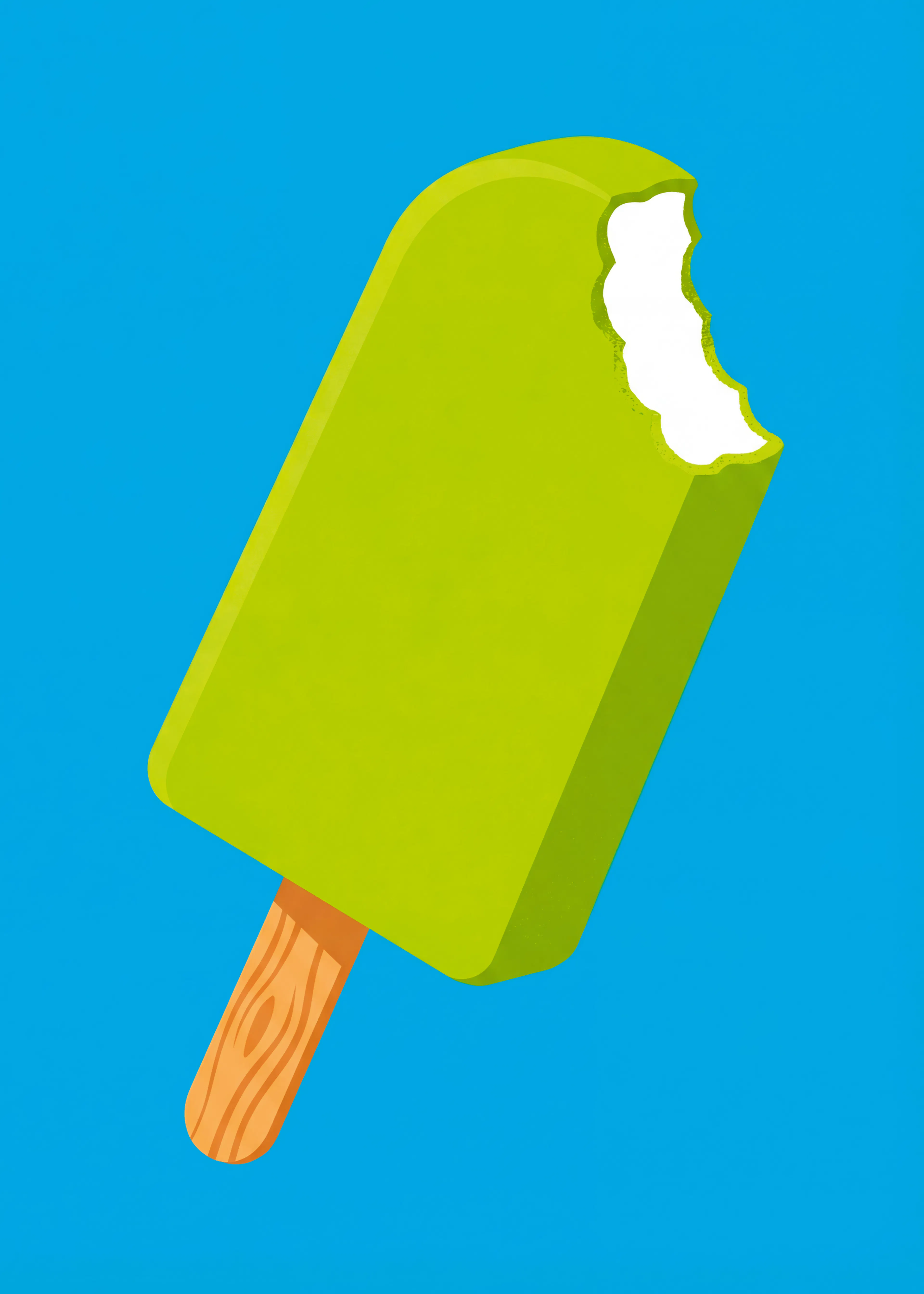 Green Popsicle Poster 0