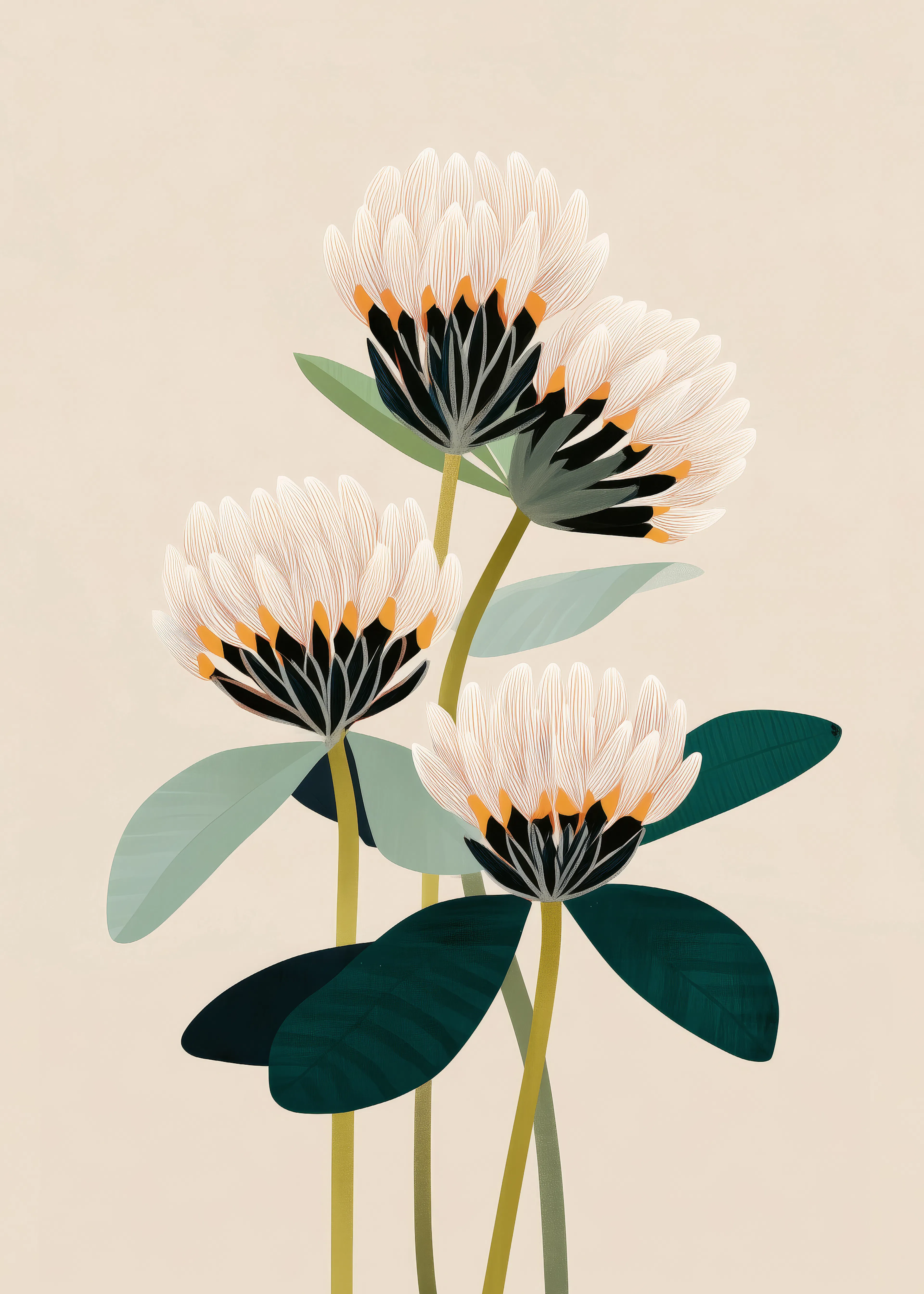 Elegant Floral Poster 0