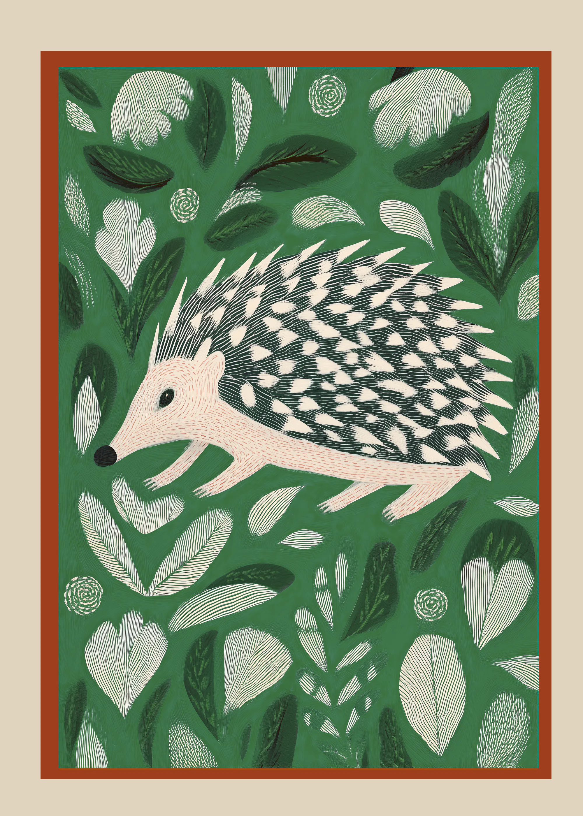 Forest Hedgehog Poster 0