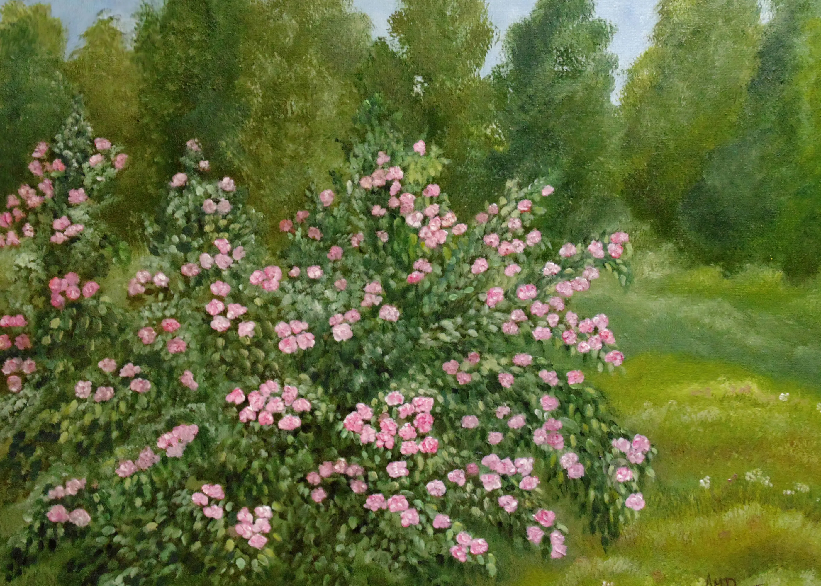 Blommande Stillhet Poster 0
