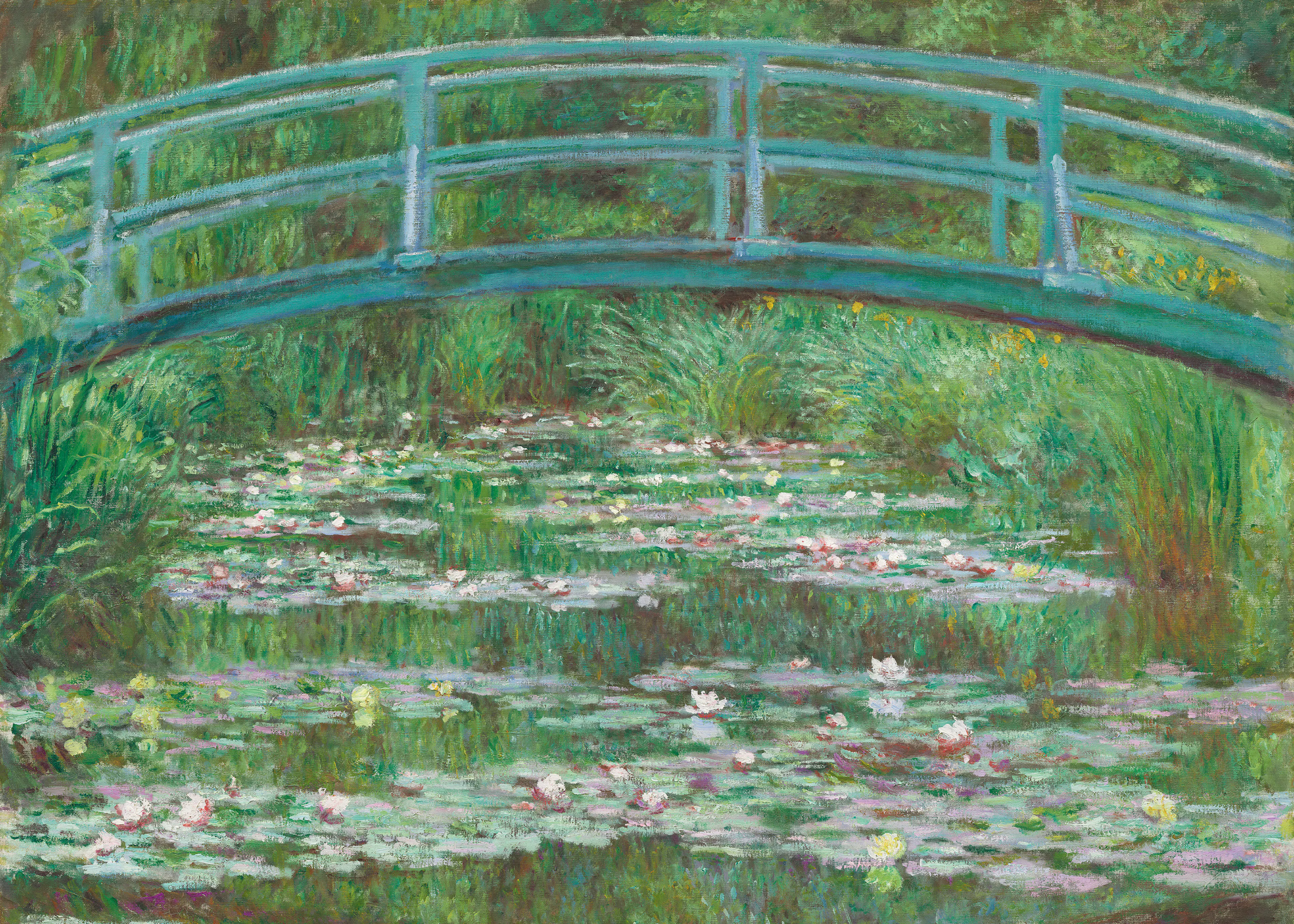 Water Lily Bridge Poster 0