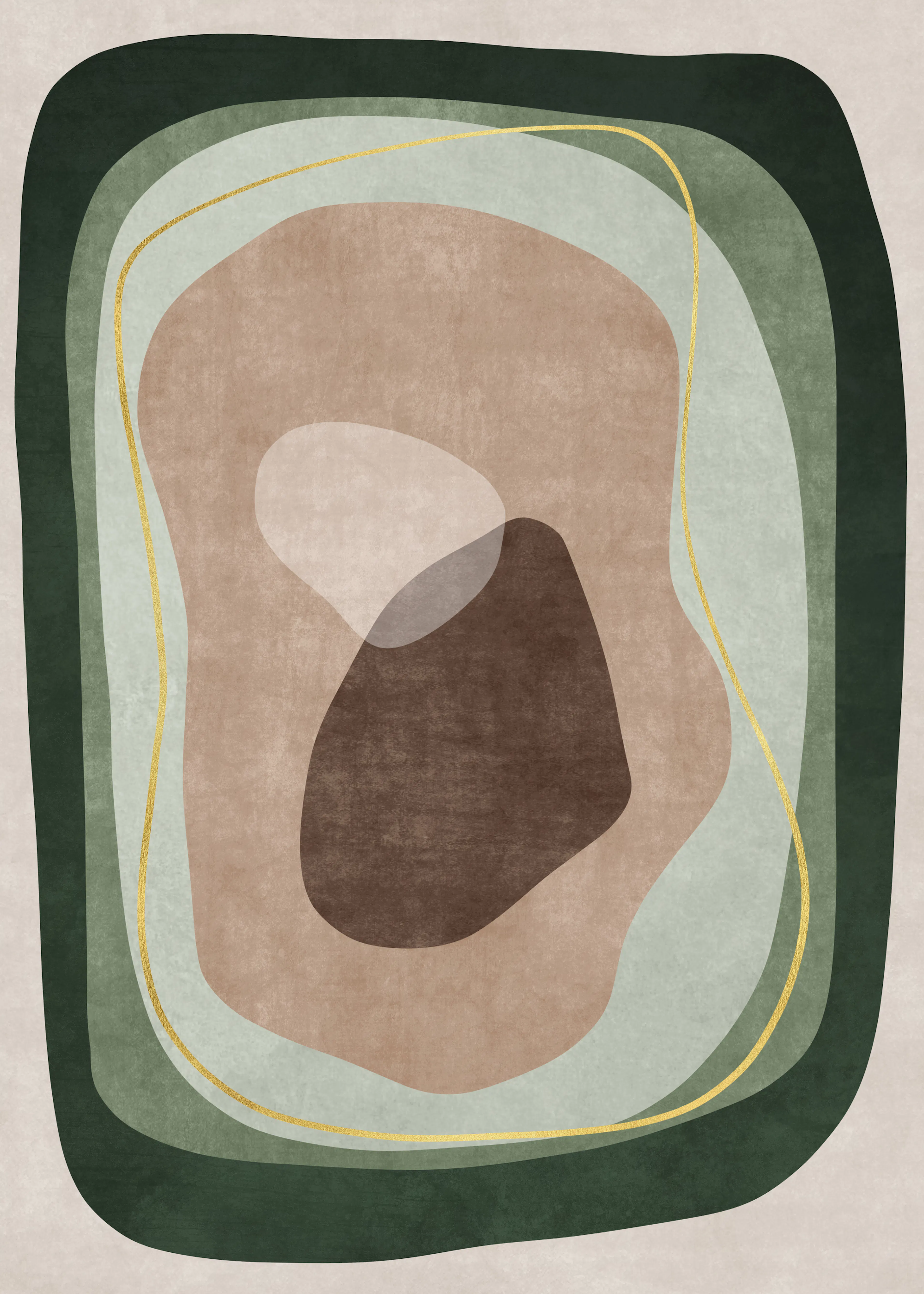 Green Earth Layers Poster 0