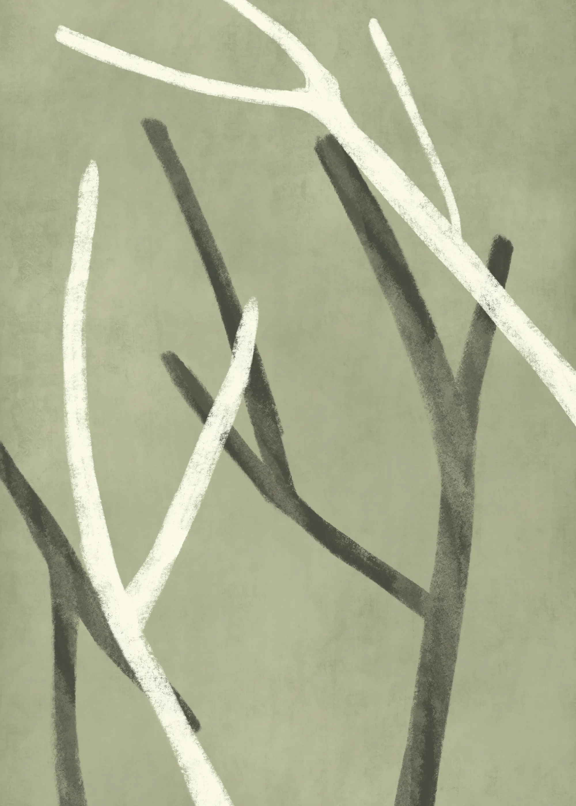Minimalistischer Winter Poster 0