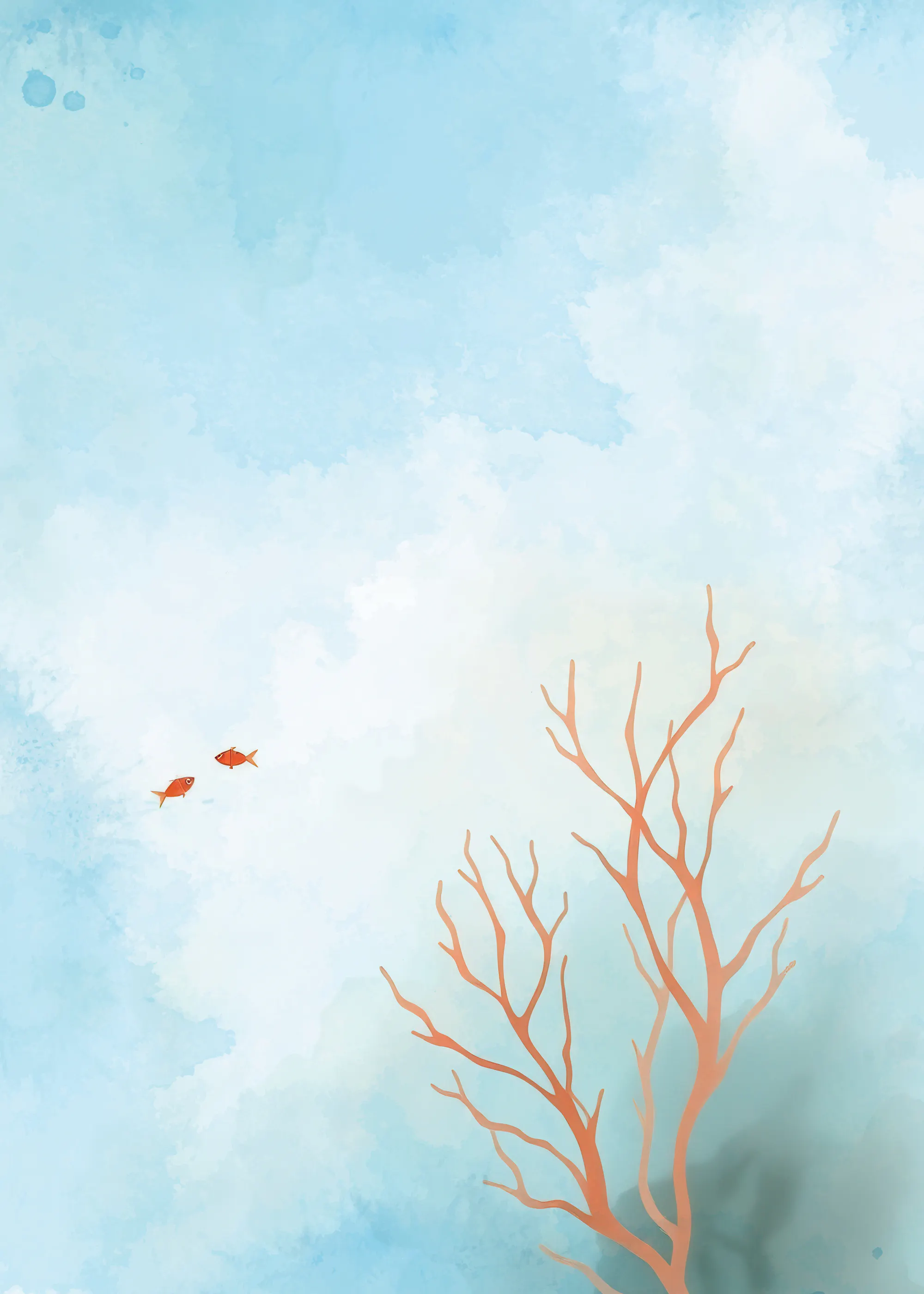 Ruhiges Unterwasser Poster 0
