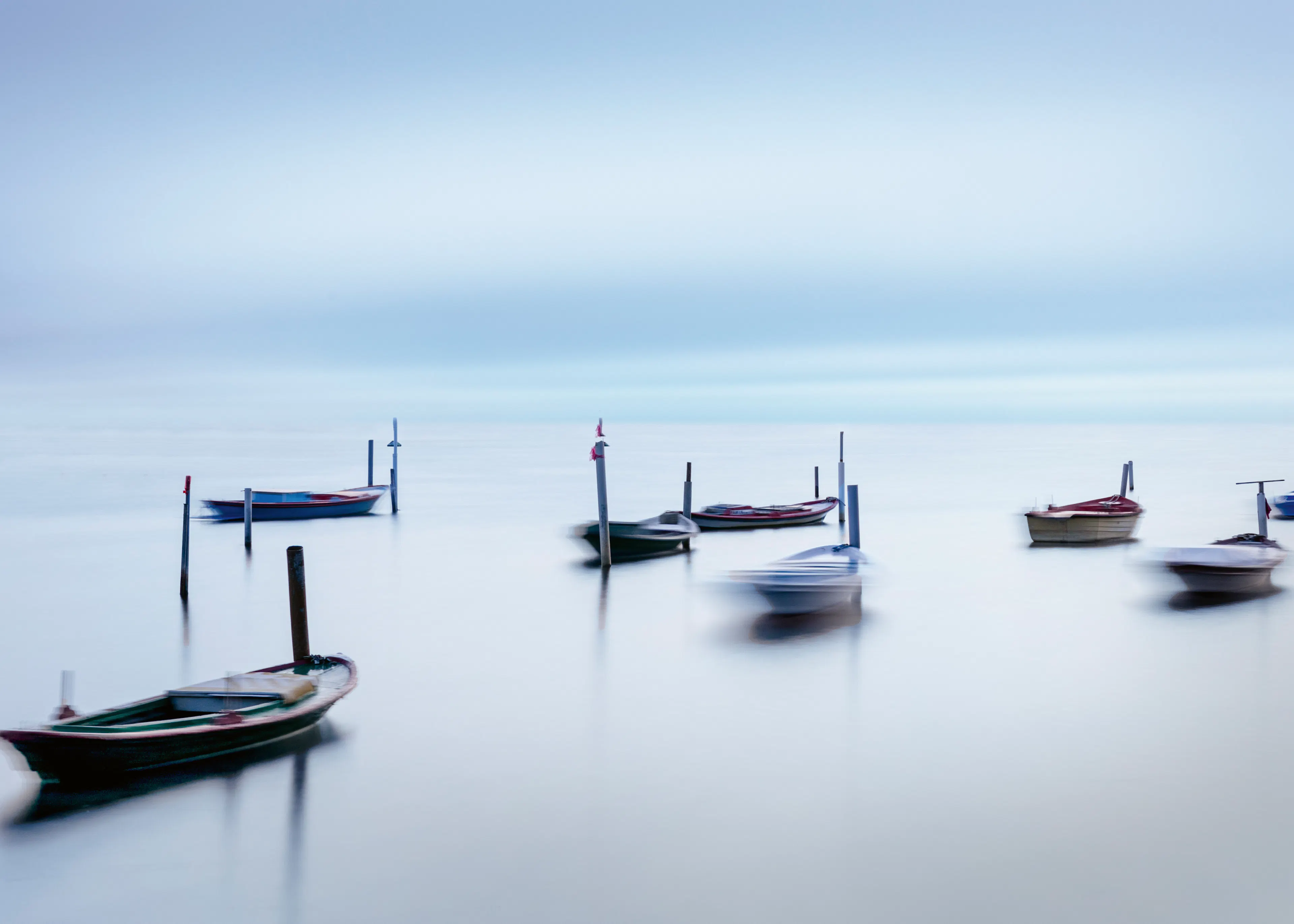 Misty Azure Waters Poster 0