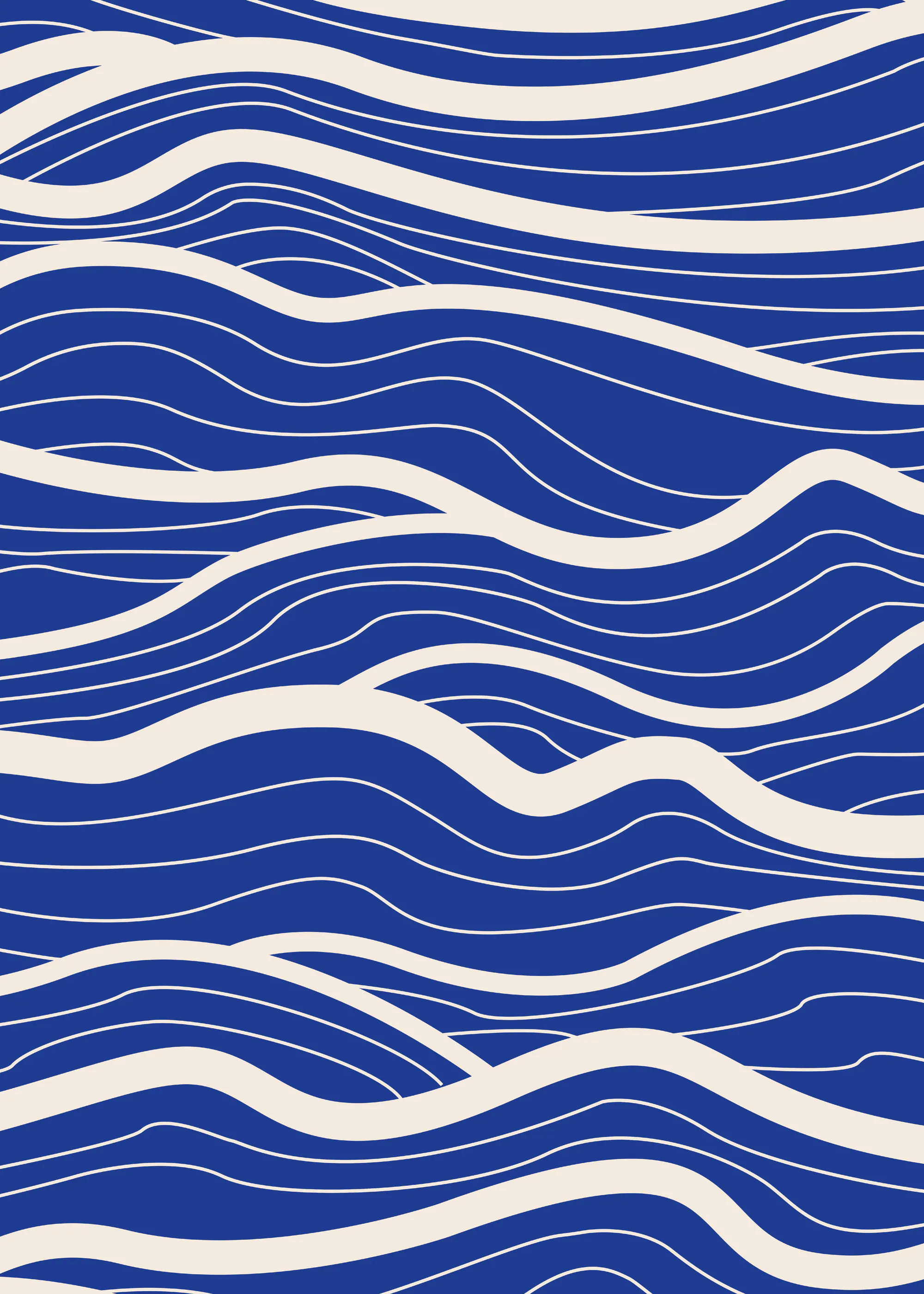 Flowing Waves Poster 0