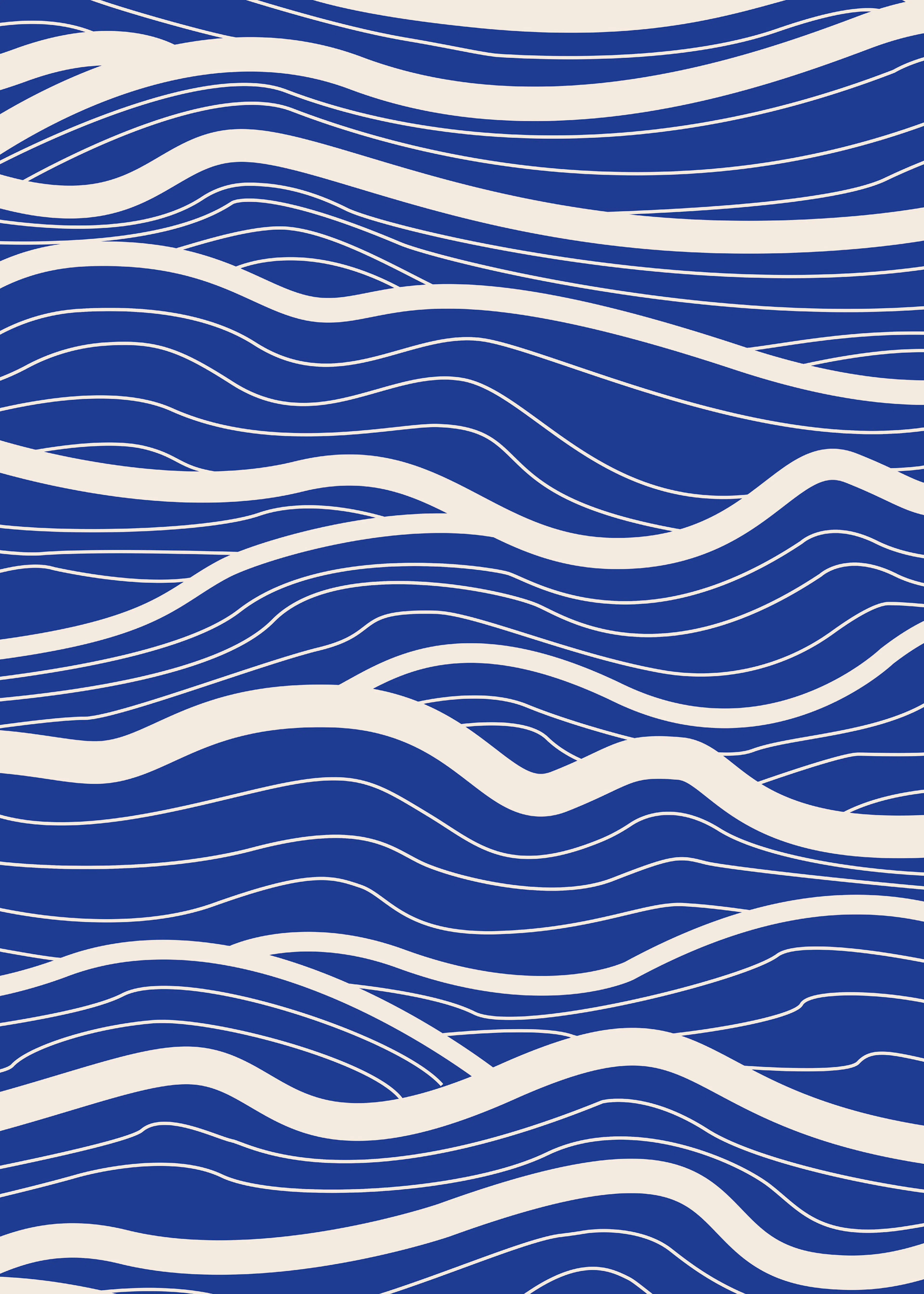 Flowing Waves Poster 0
