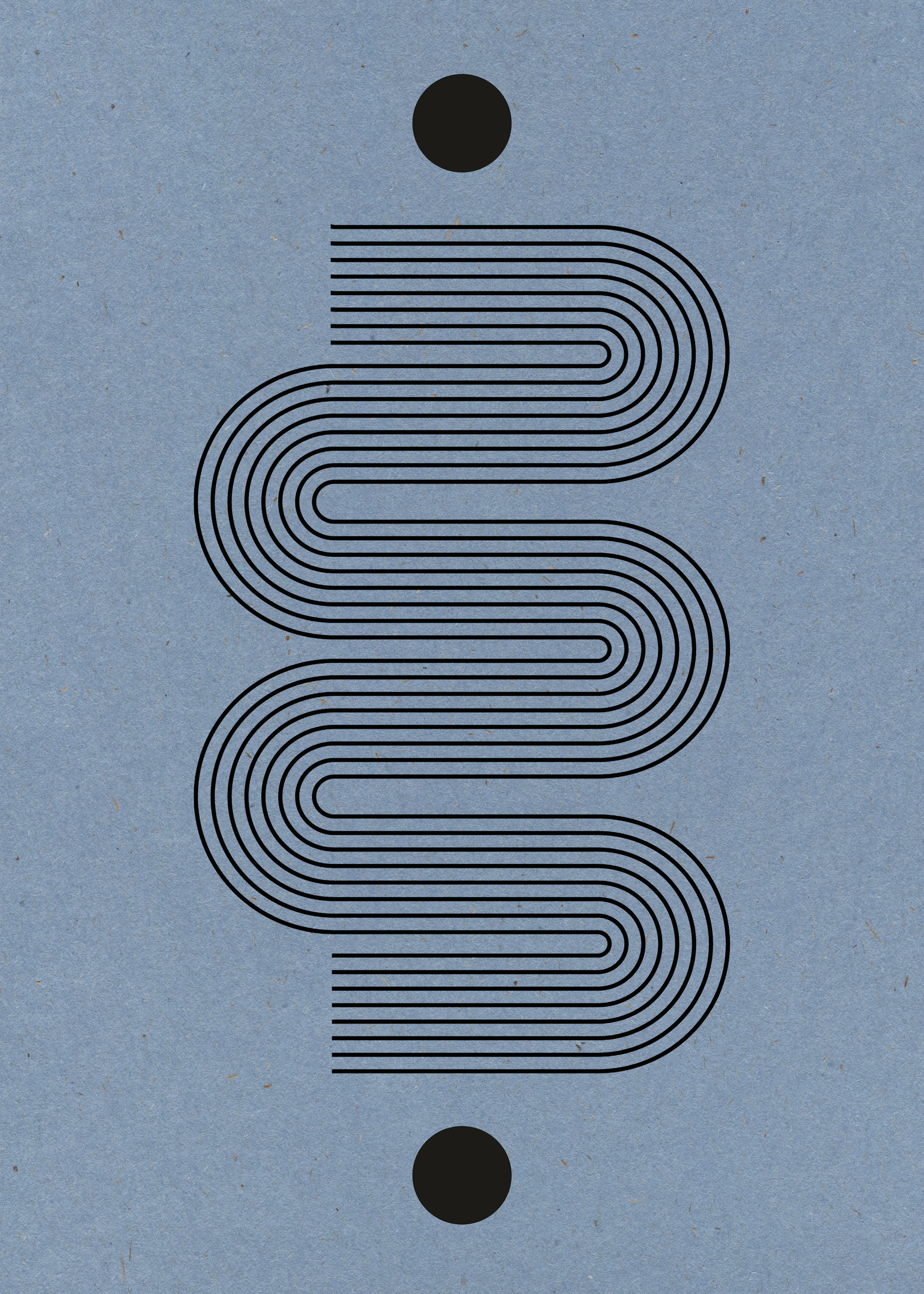 Slate Modern Minimalism Poster 0