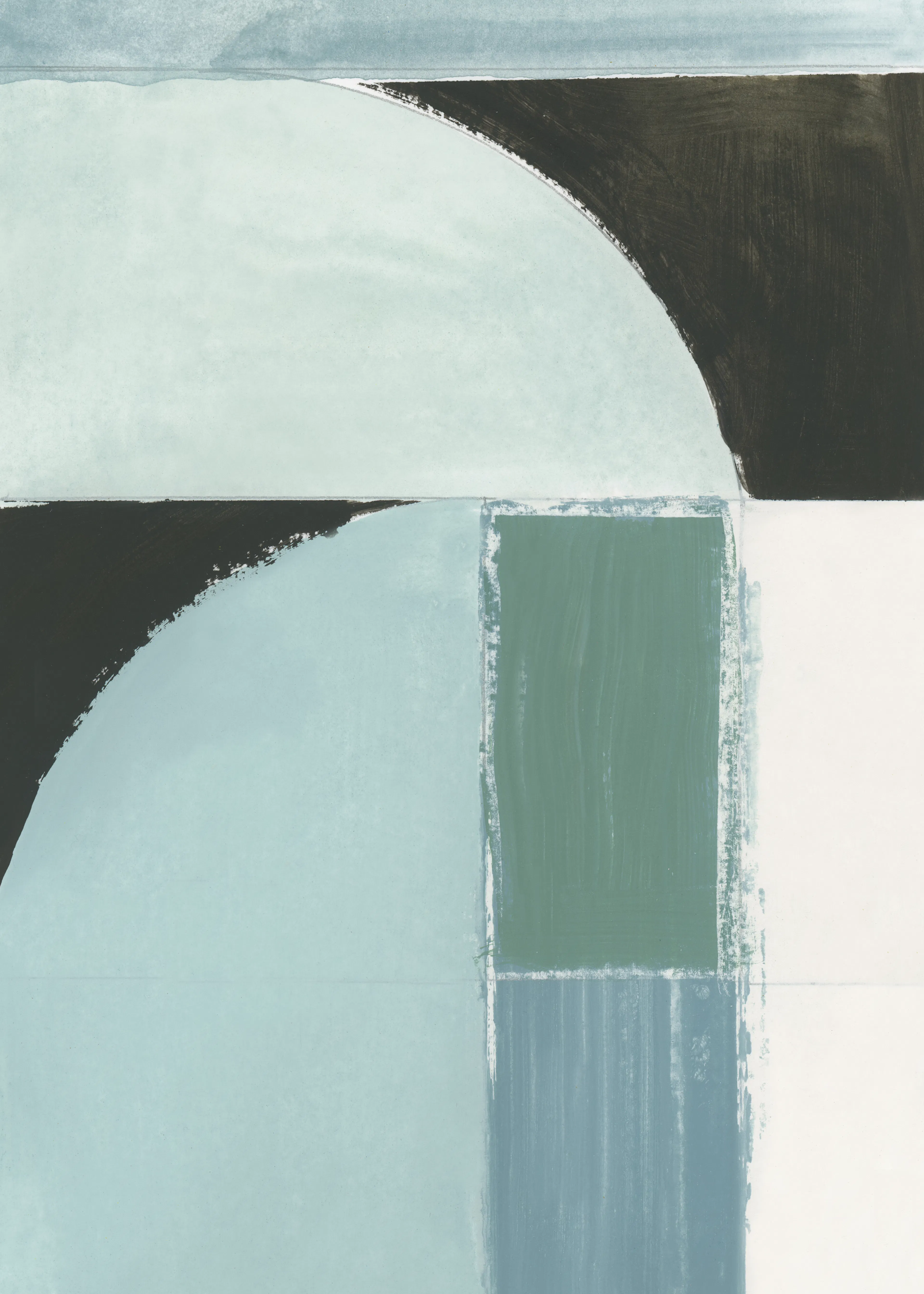 Serene Geometry Poster 0