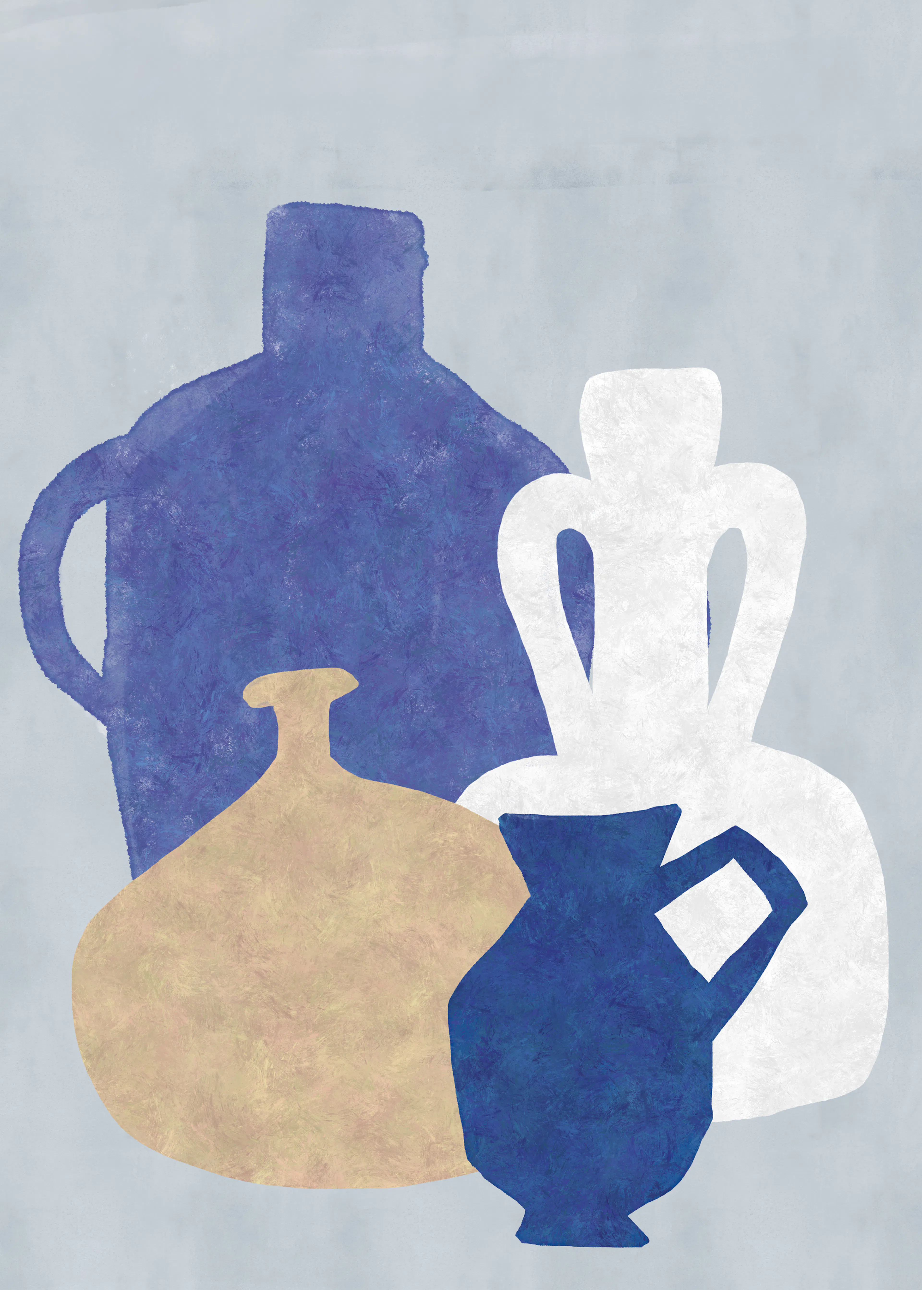 Earthy Vases Poster 0