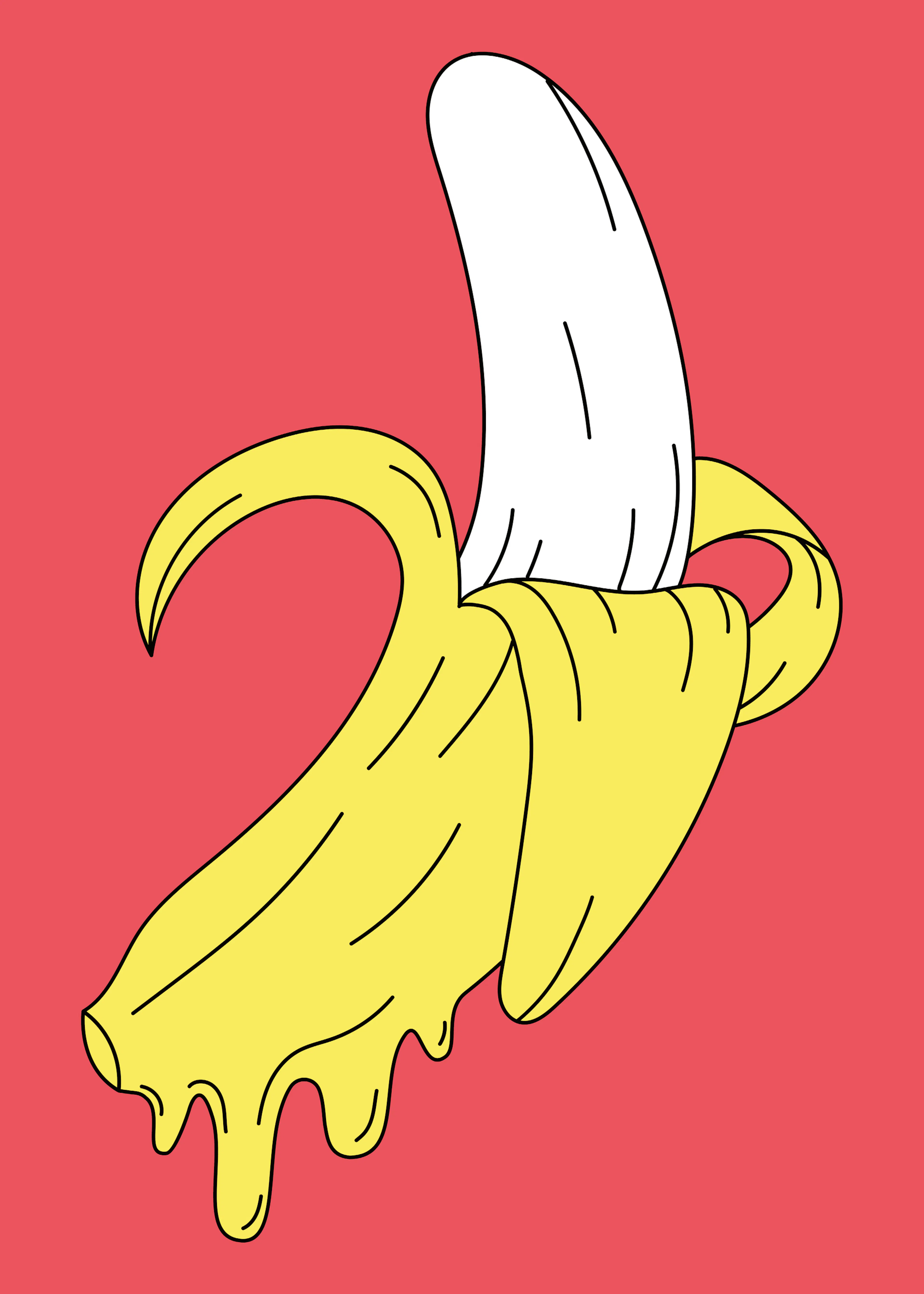 Melting Banana Poster 0