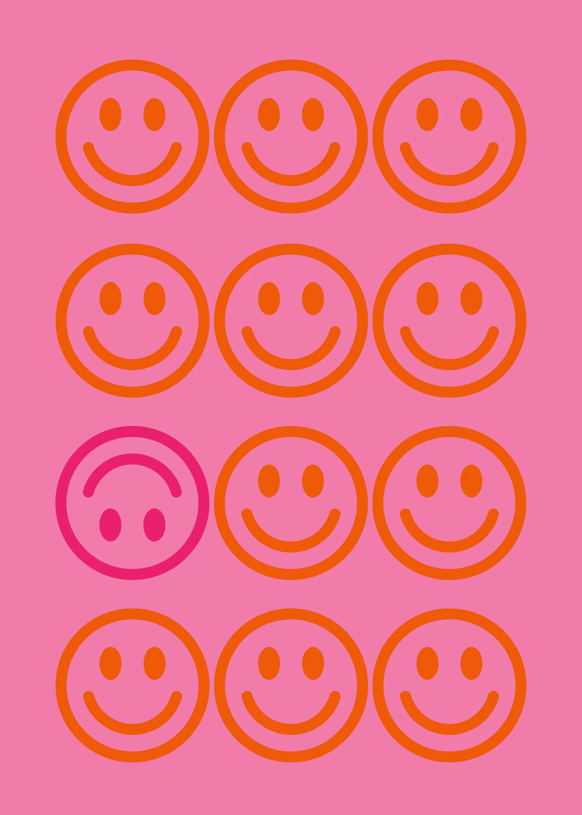 Sourire Contraste Poster 0