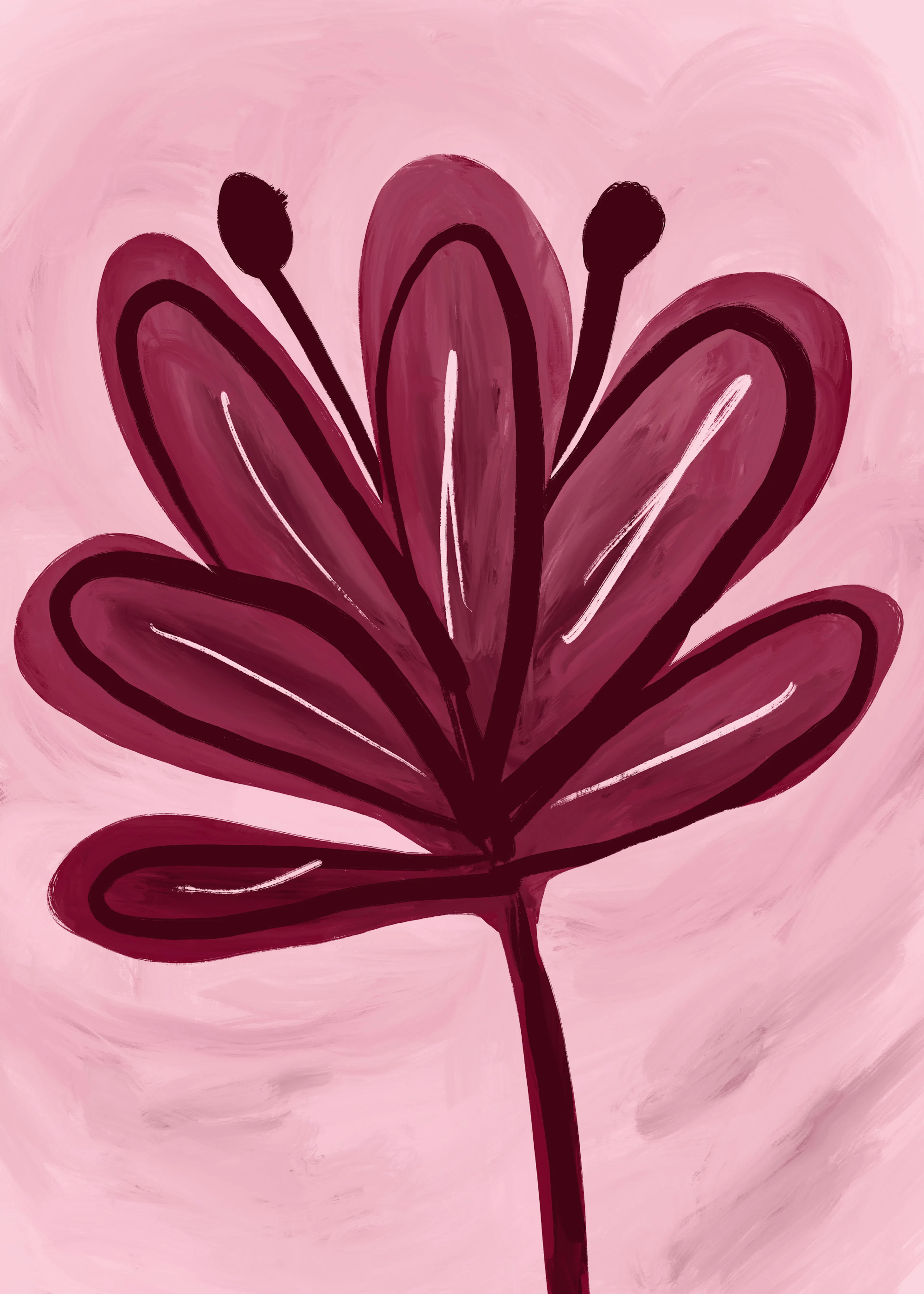 Wine Leaf Poster 0