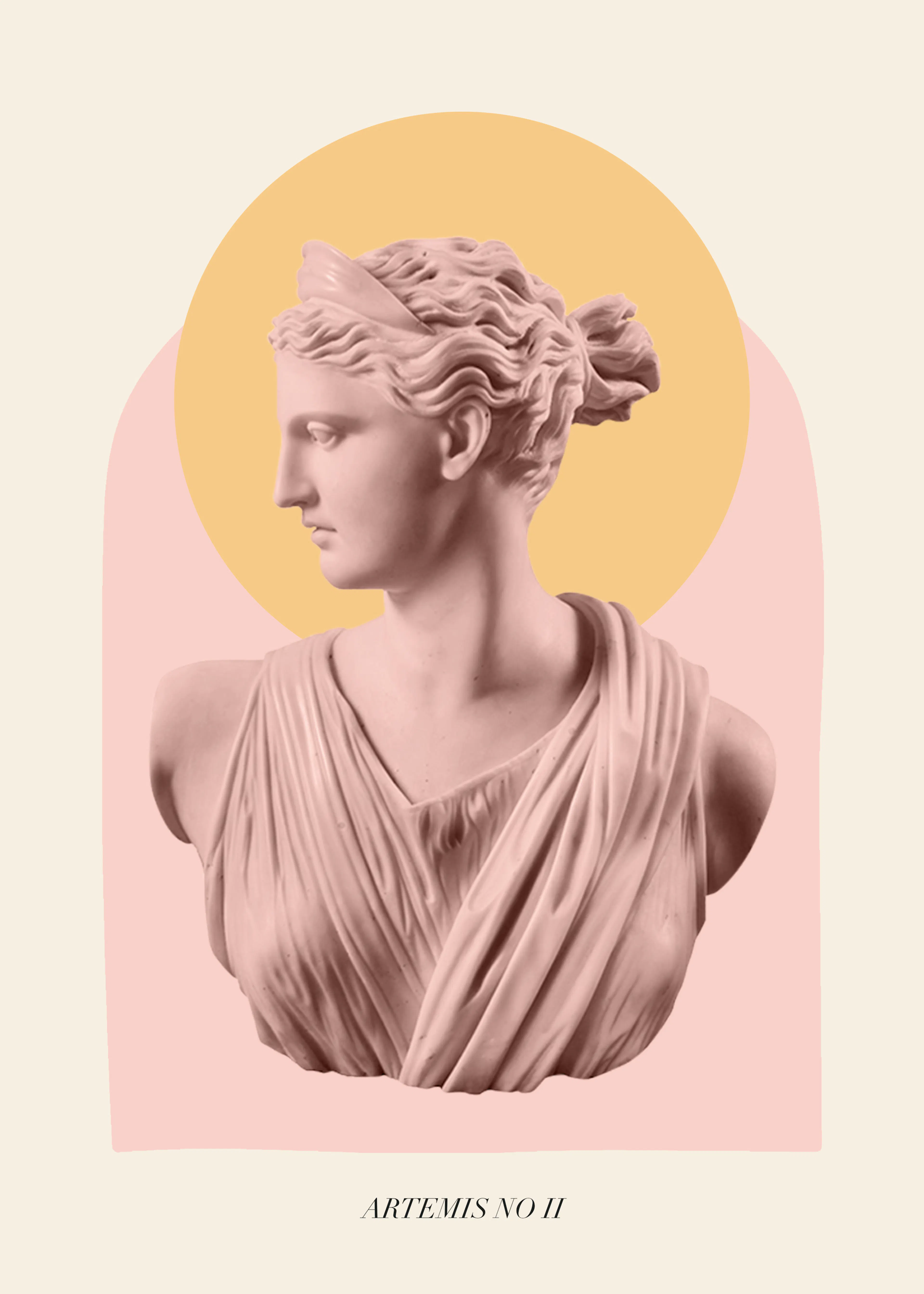 Peach Classic Elegance Poster 0