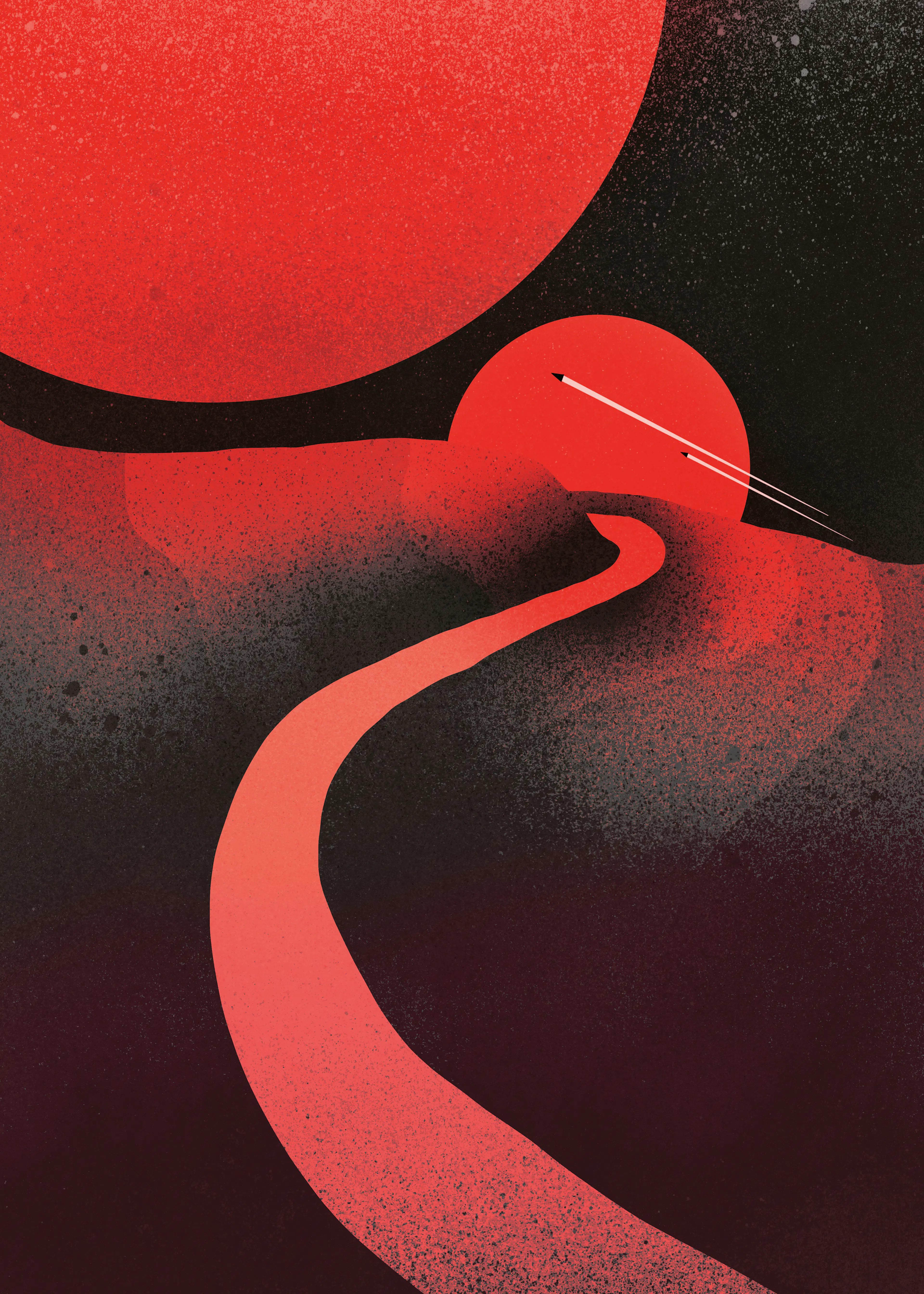 Red Moon Journey Poster 0