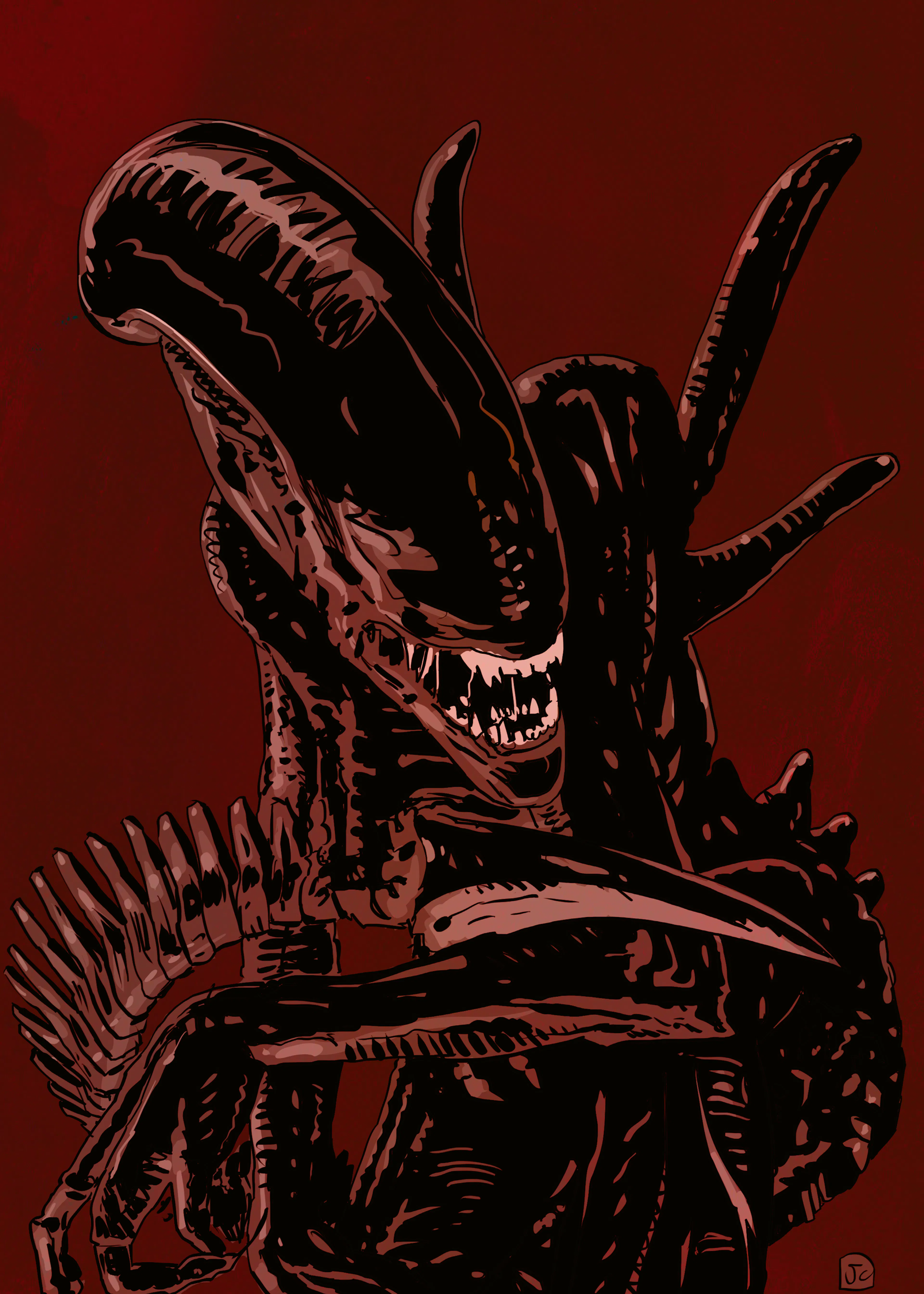 Alien Menace Poster 0