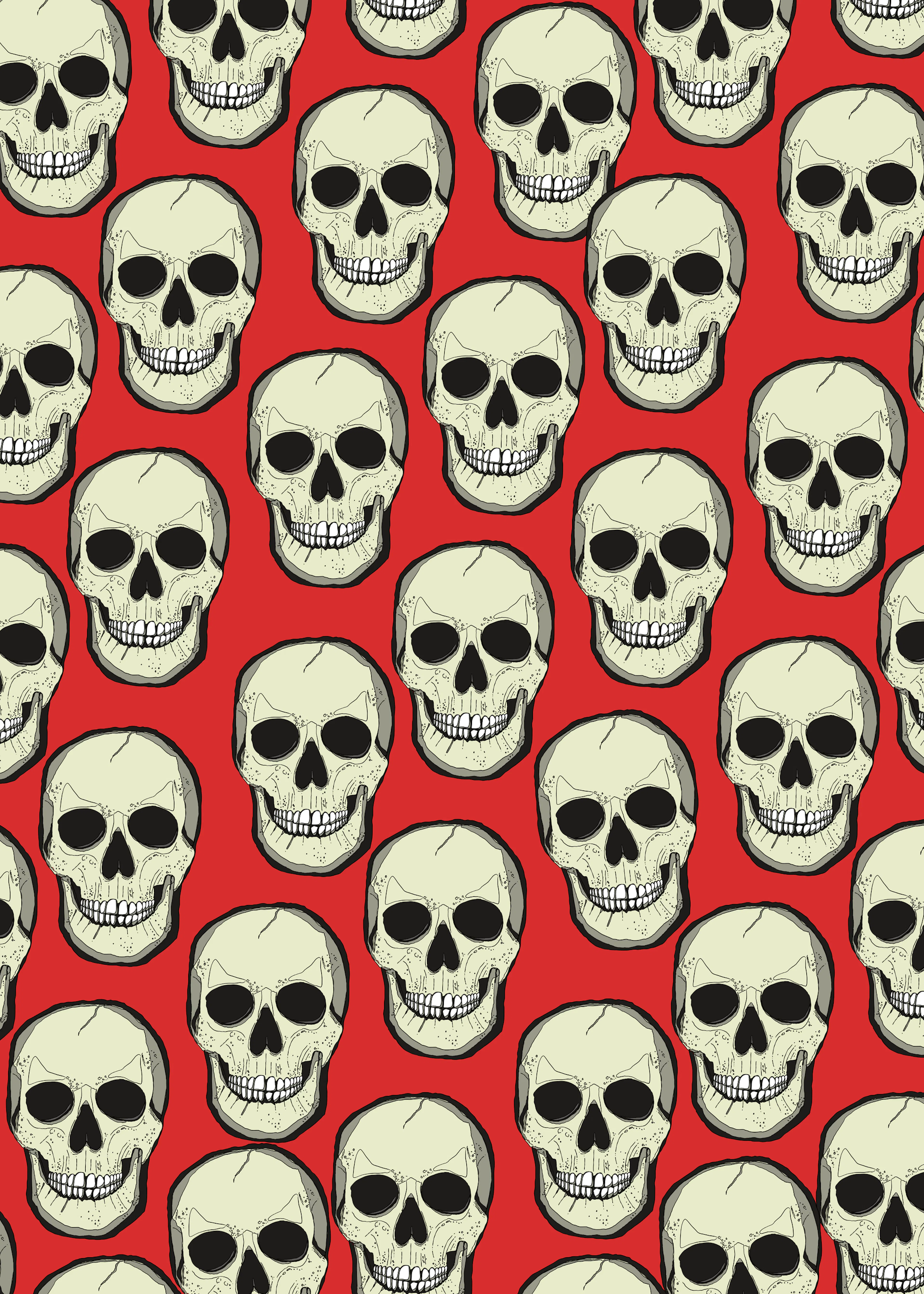 Skull Pattern Poster 0