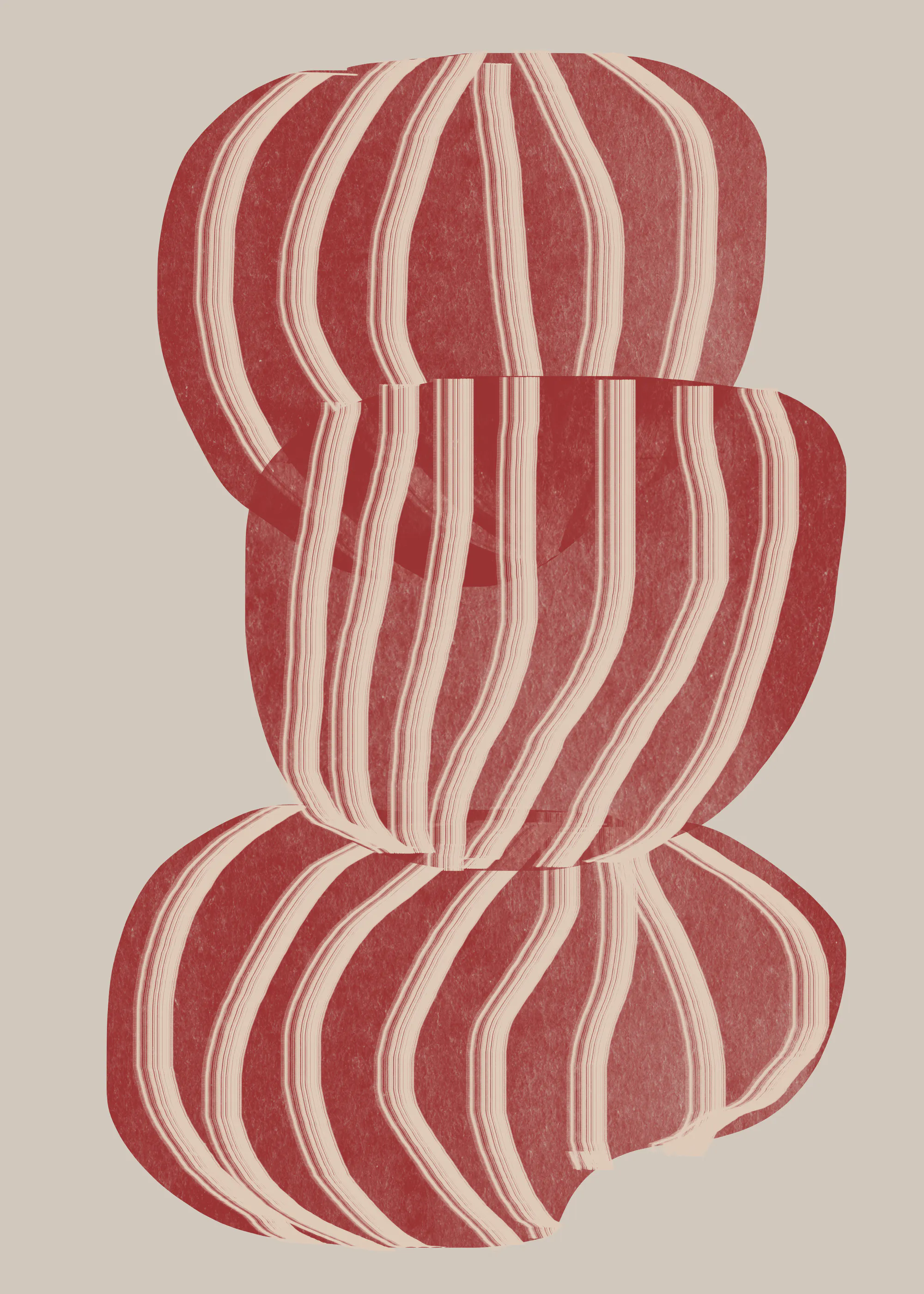 Abstrakte Bänder Poster 0