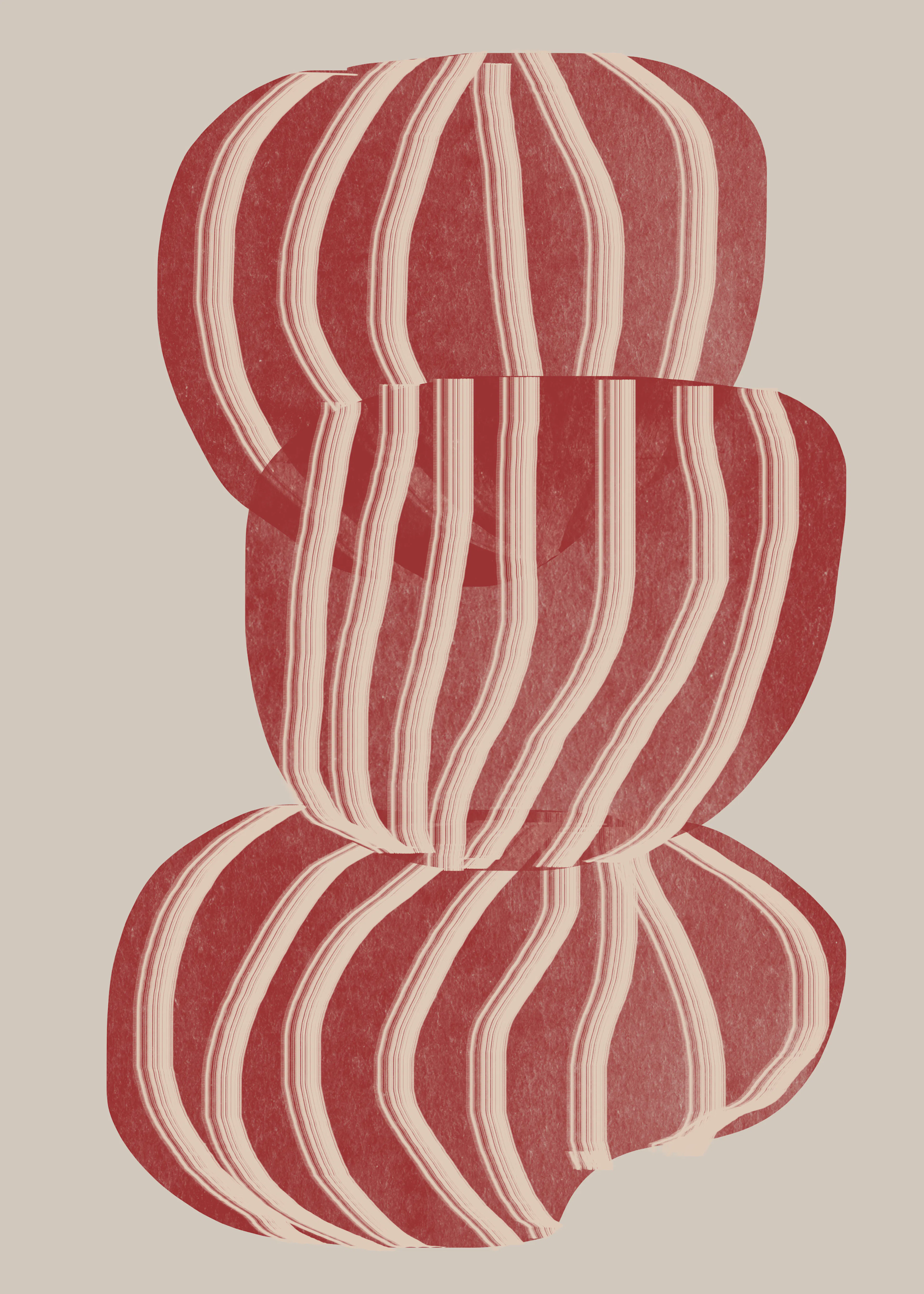 Abstract Ribbons Poster 0