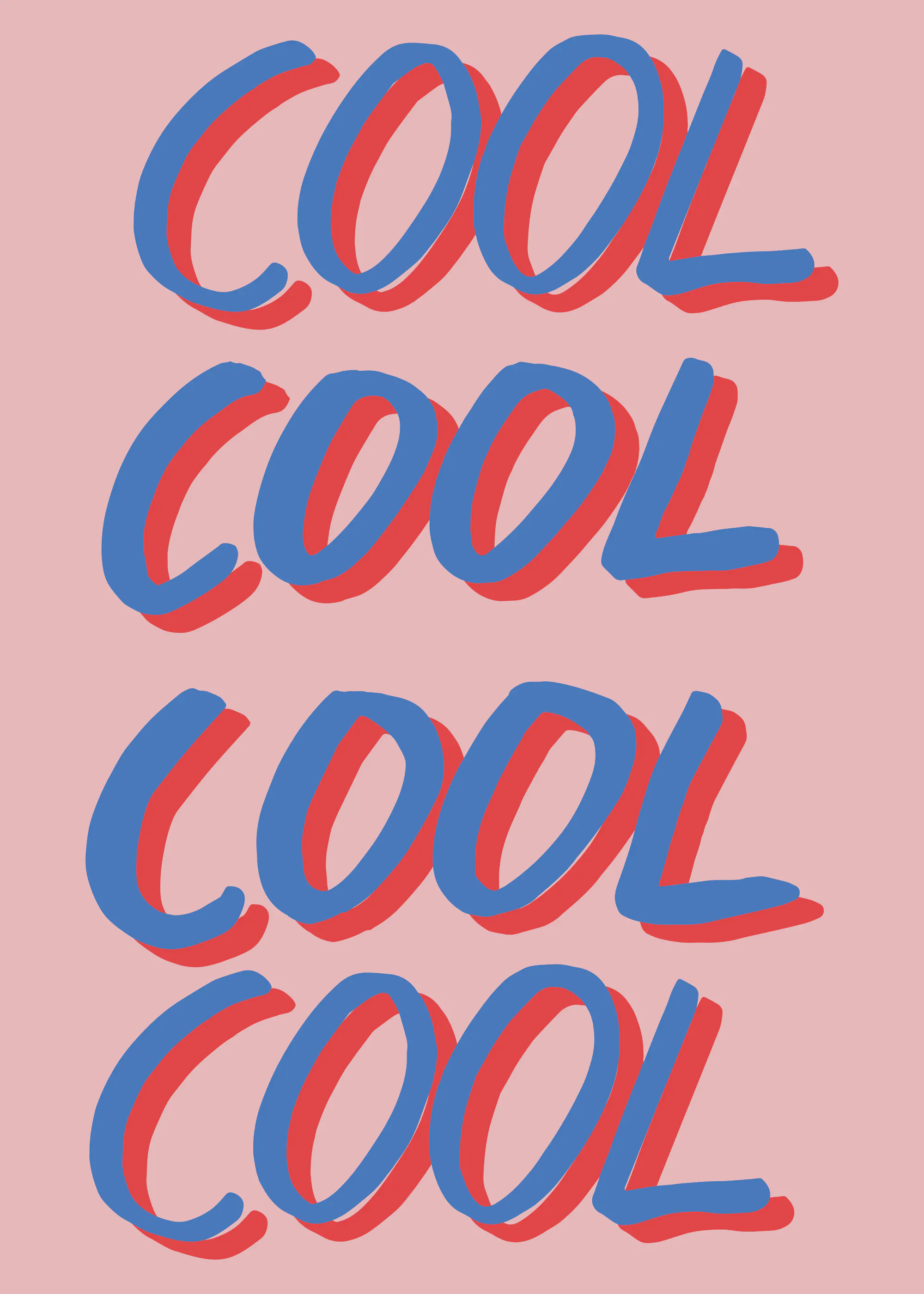 Pink Cool Vibes Poster 0