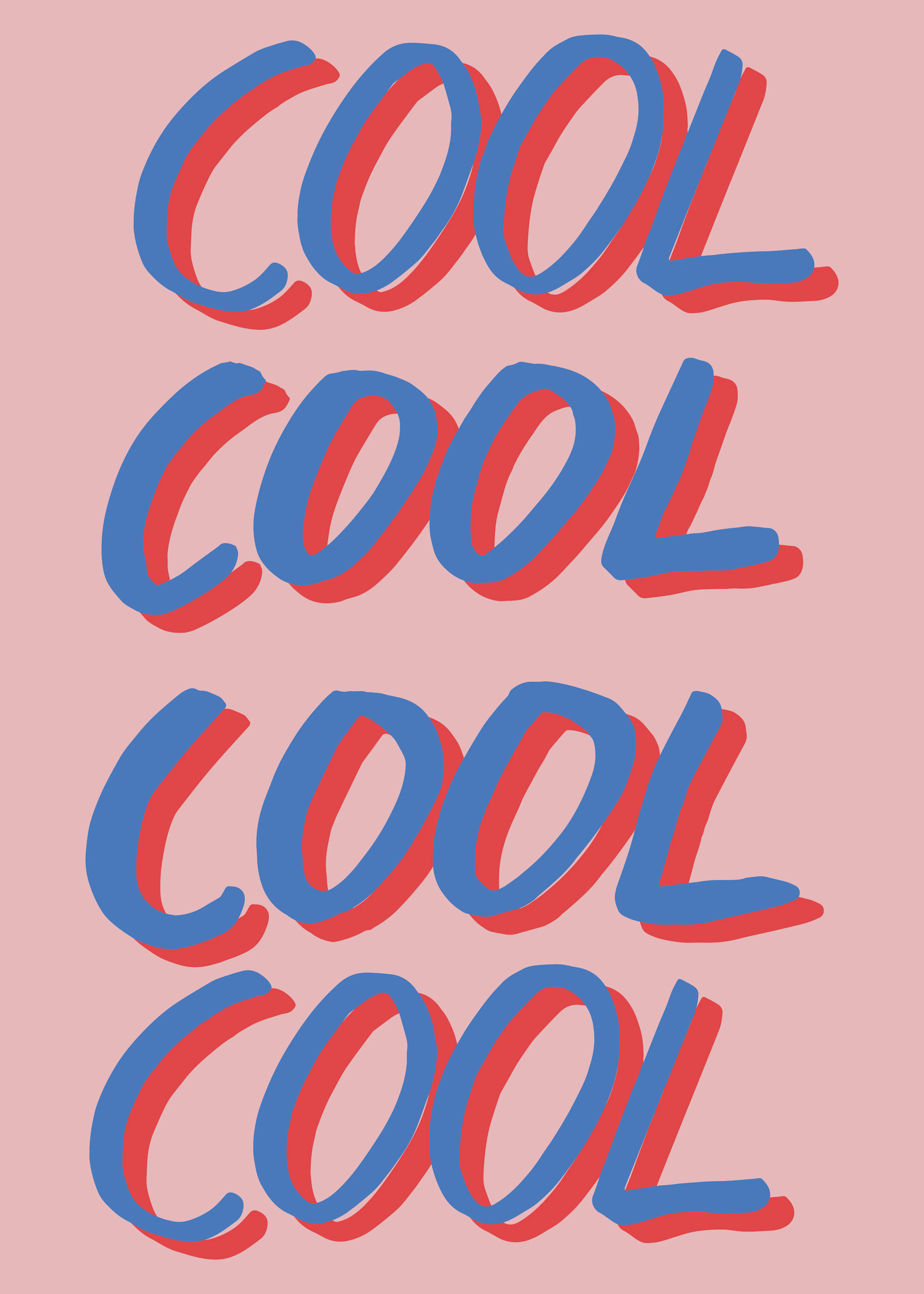 Pink Cool Vibes Poster 0