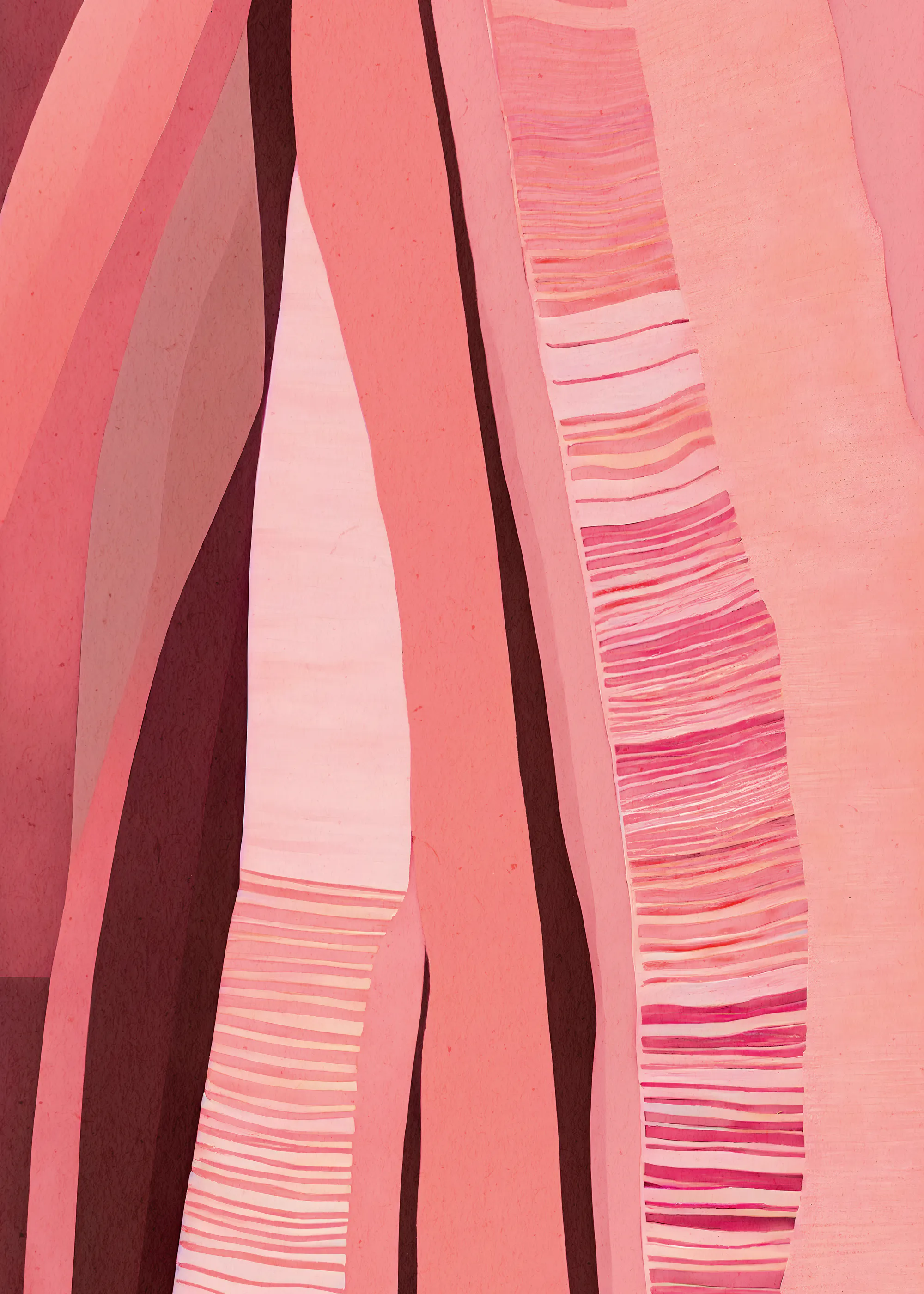 Pink Layers Poster 0