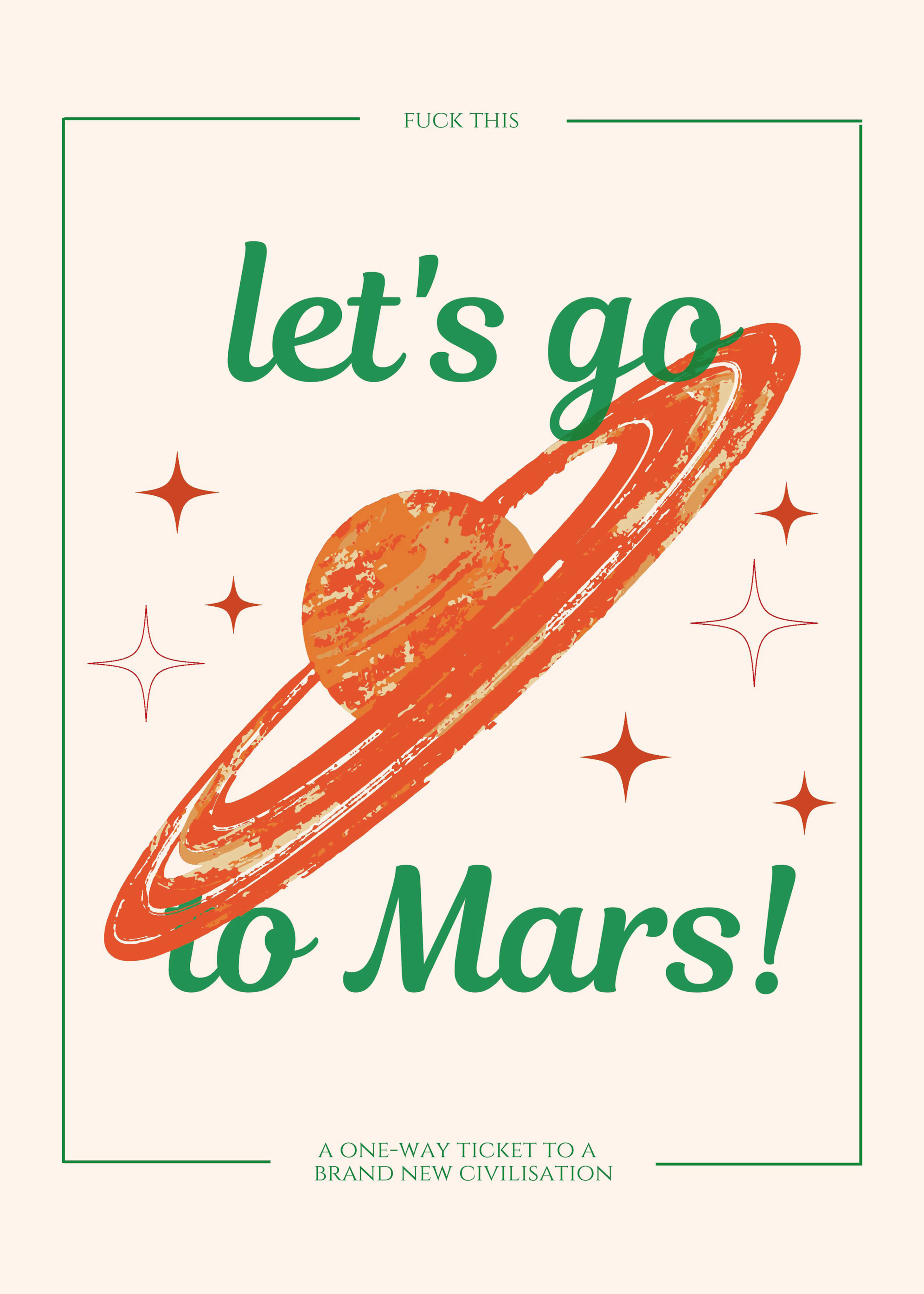 Journey To Mars Poster 0