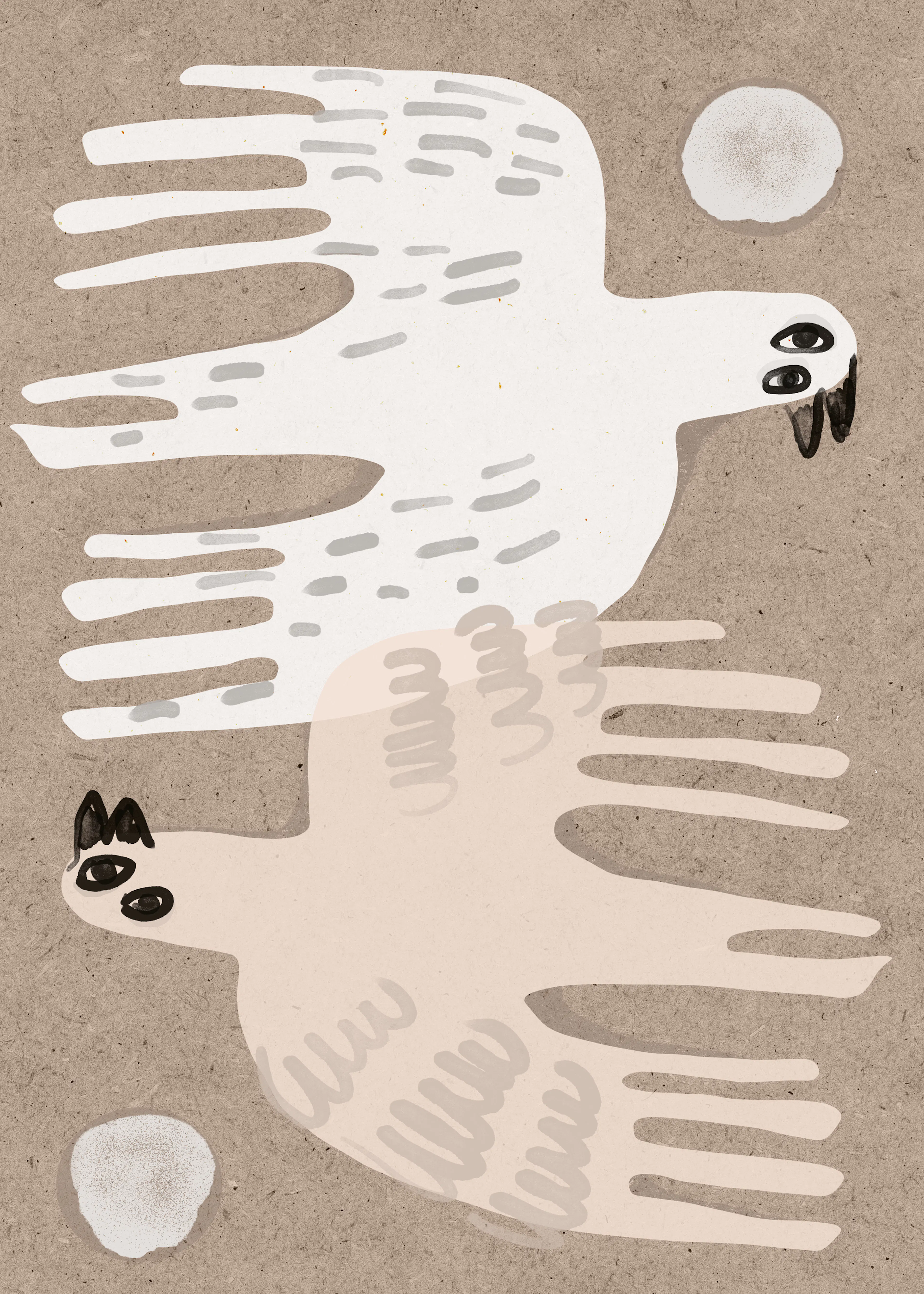 Handprint Birds Poster 0