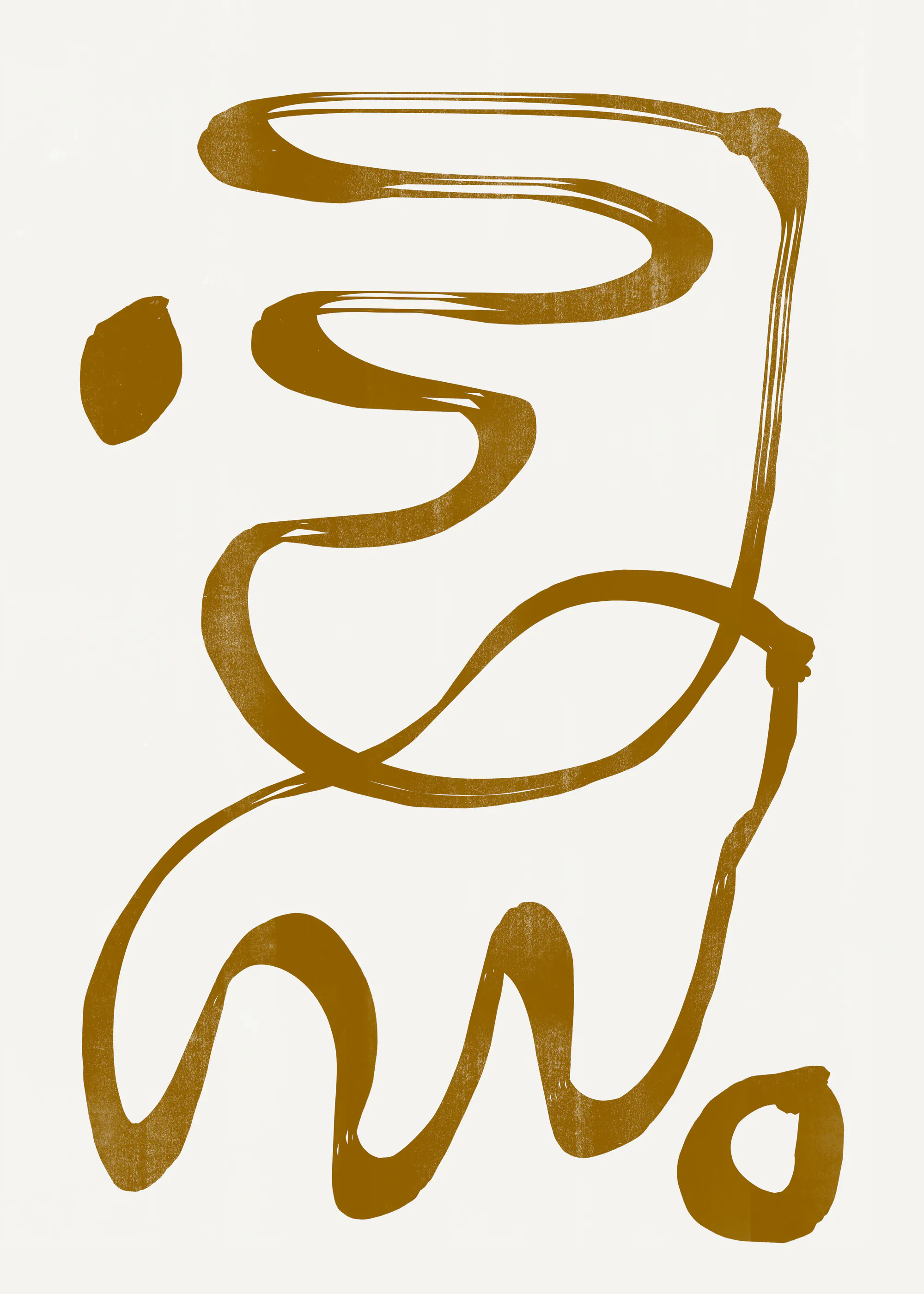 Golden Flow Poster 0