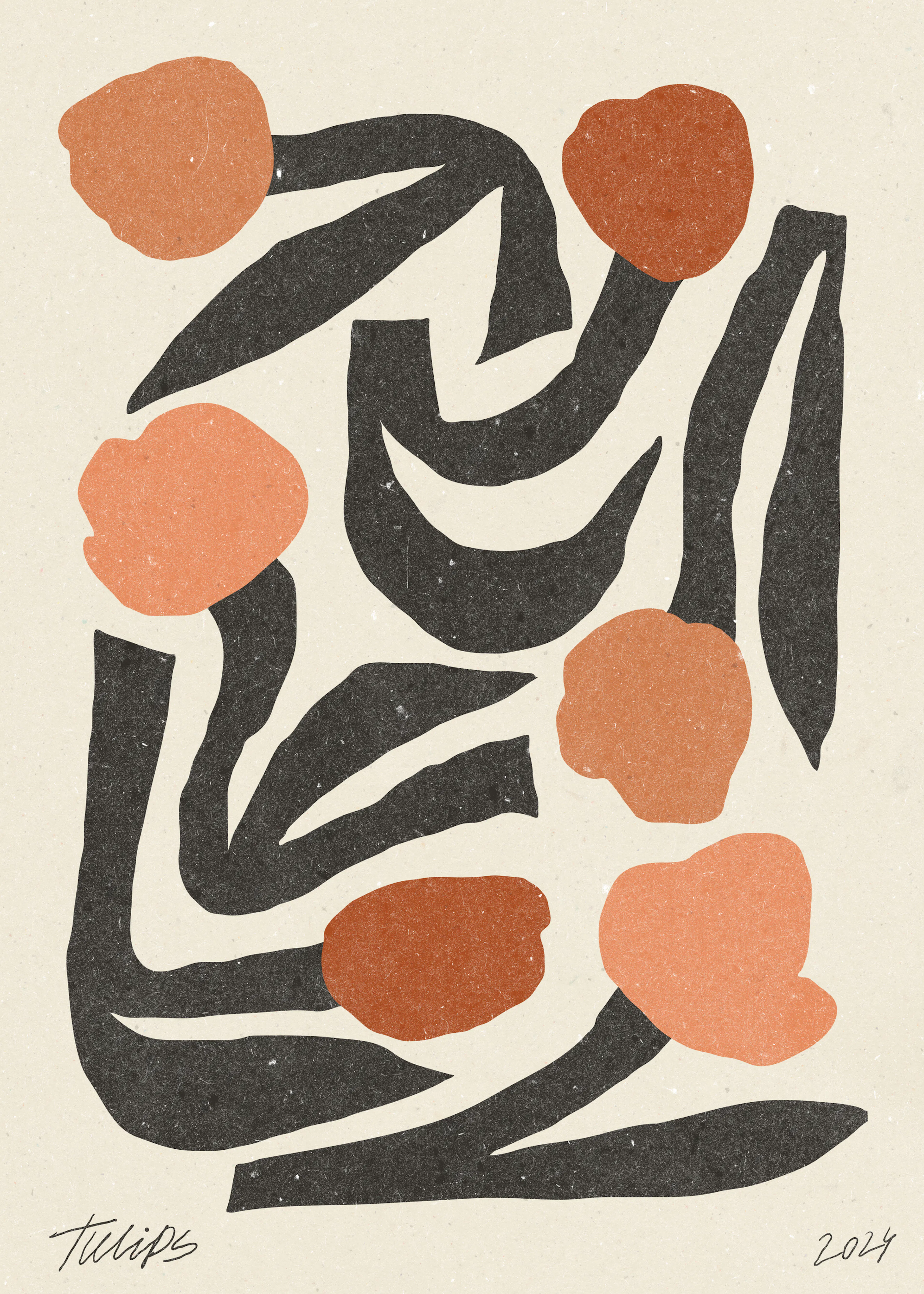 Abstract Harvest Poster 0