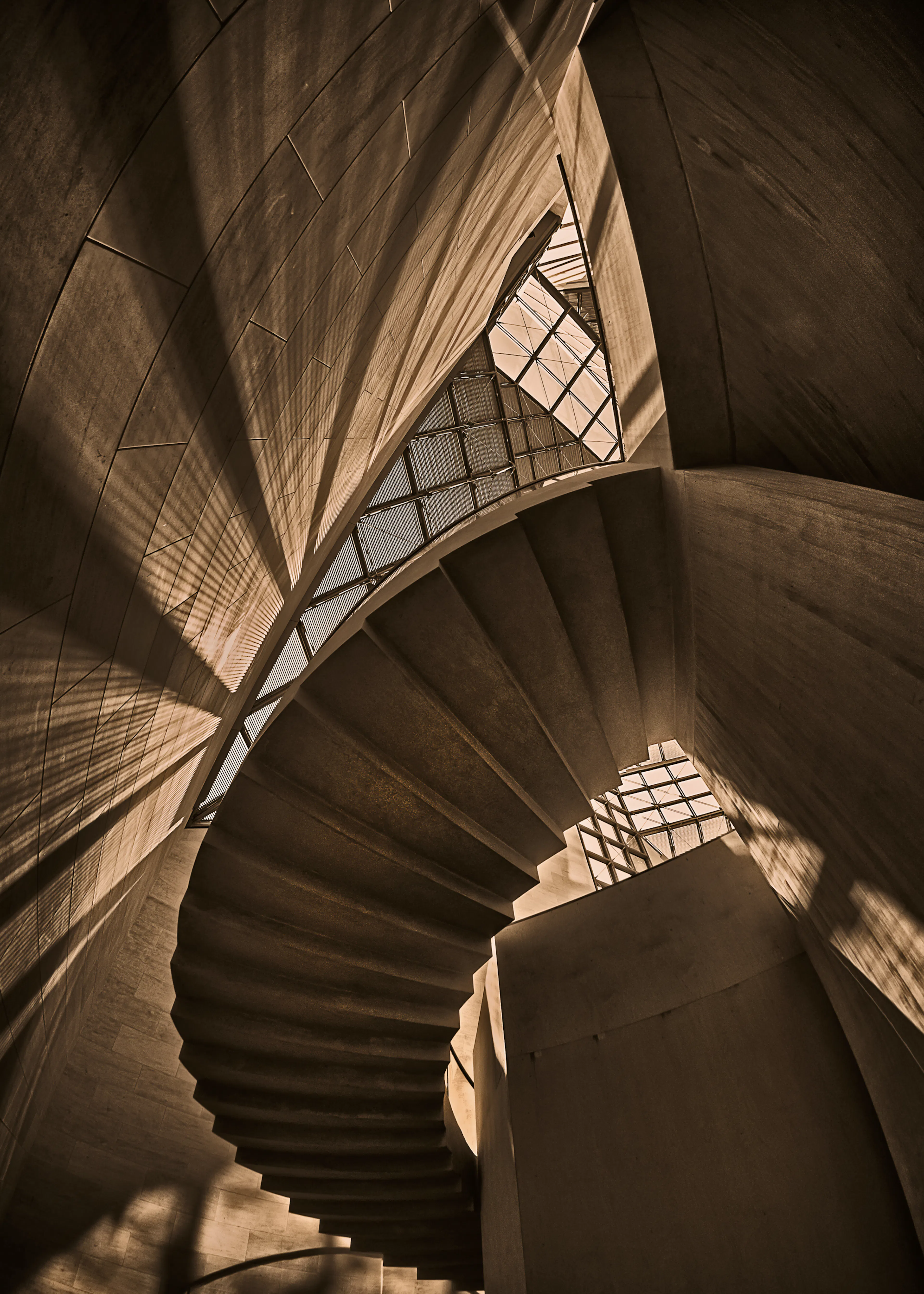 Spiral Shadows Poster 0