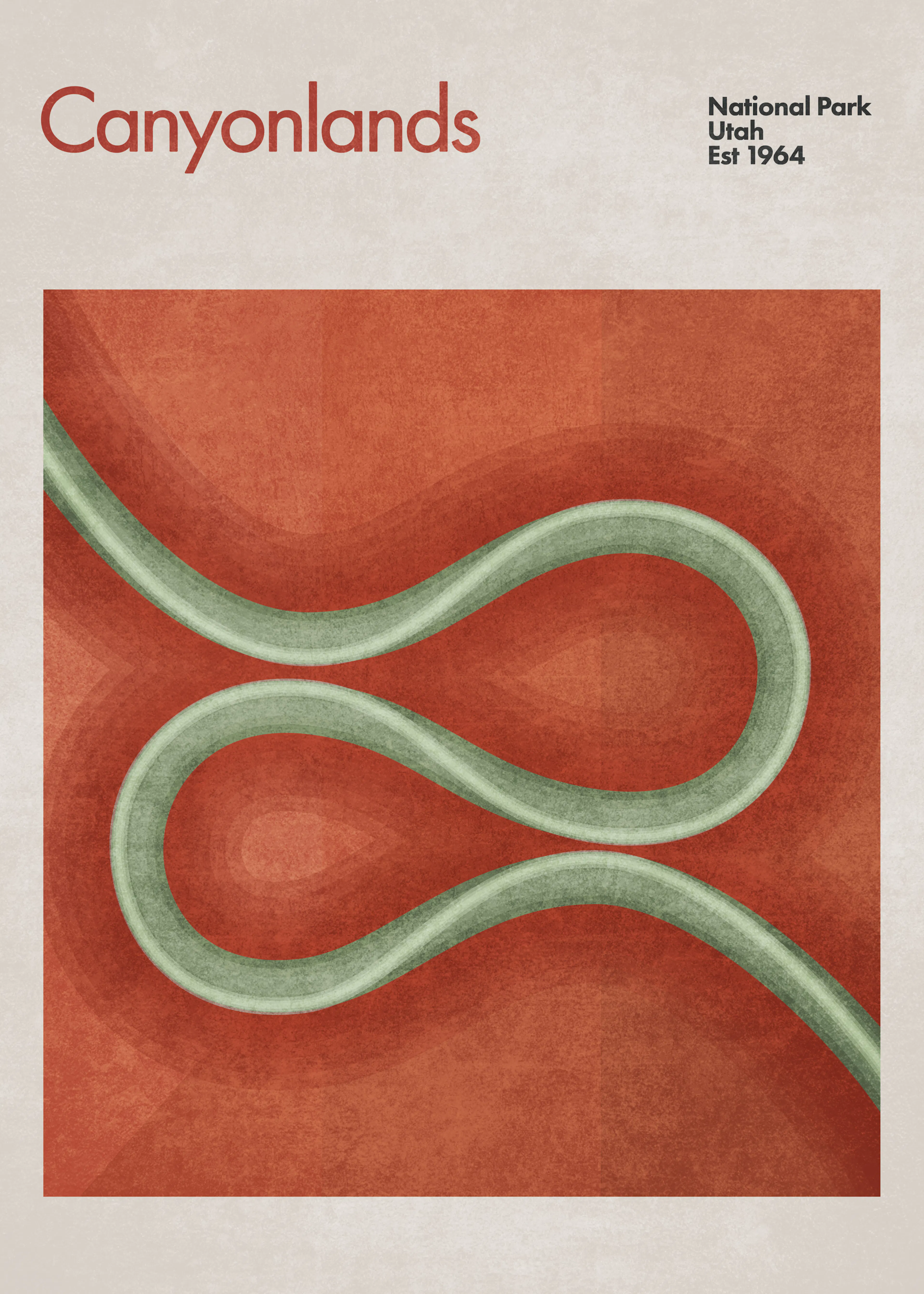 Desert Curves Poster 0