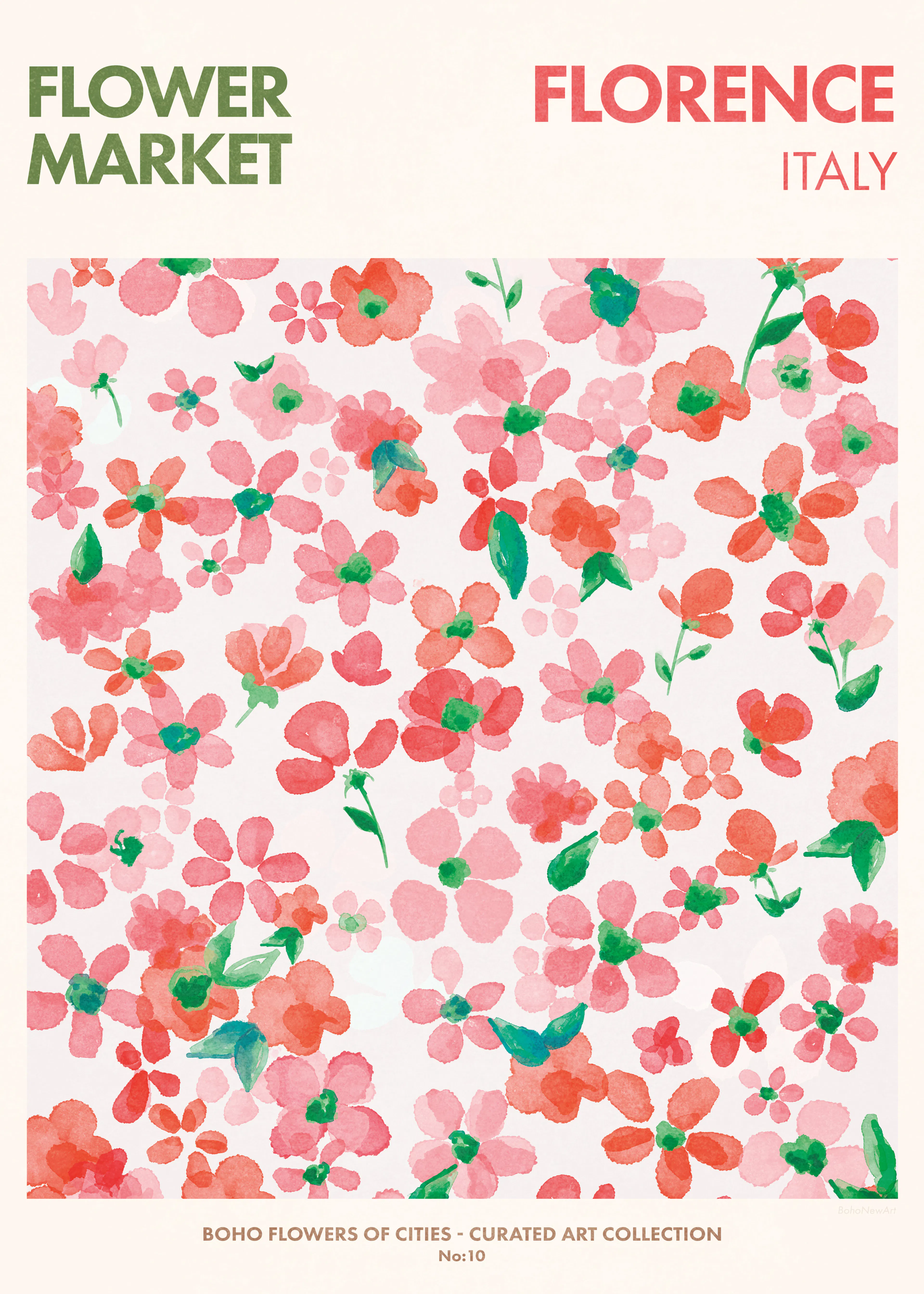 Florence Blooms Poster 0