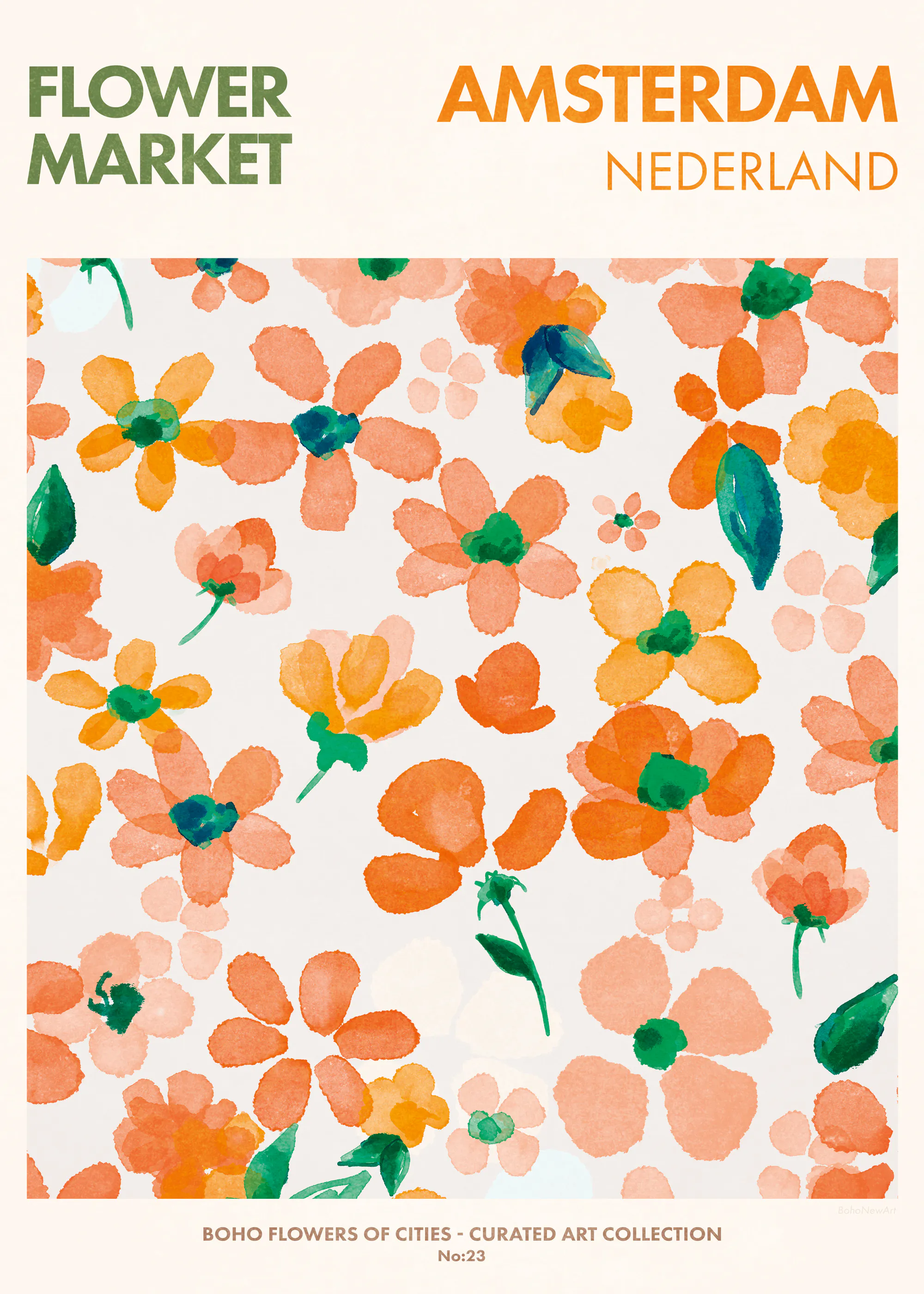 Flores de Ámsterdam Póster 0