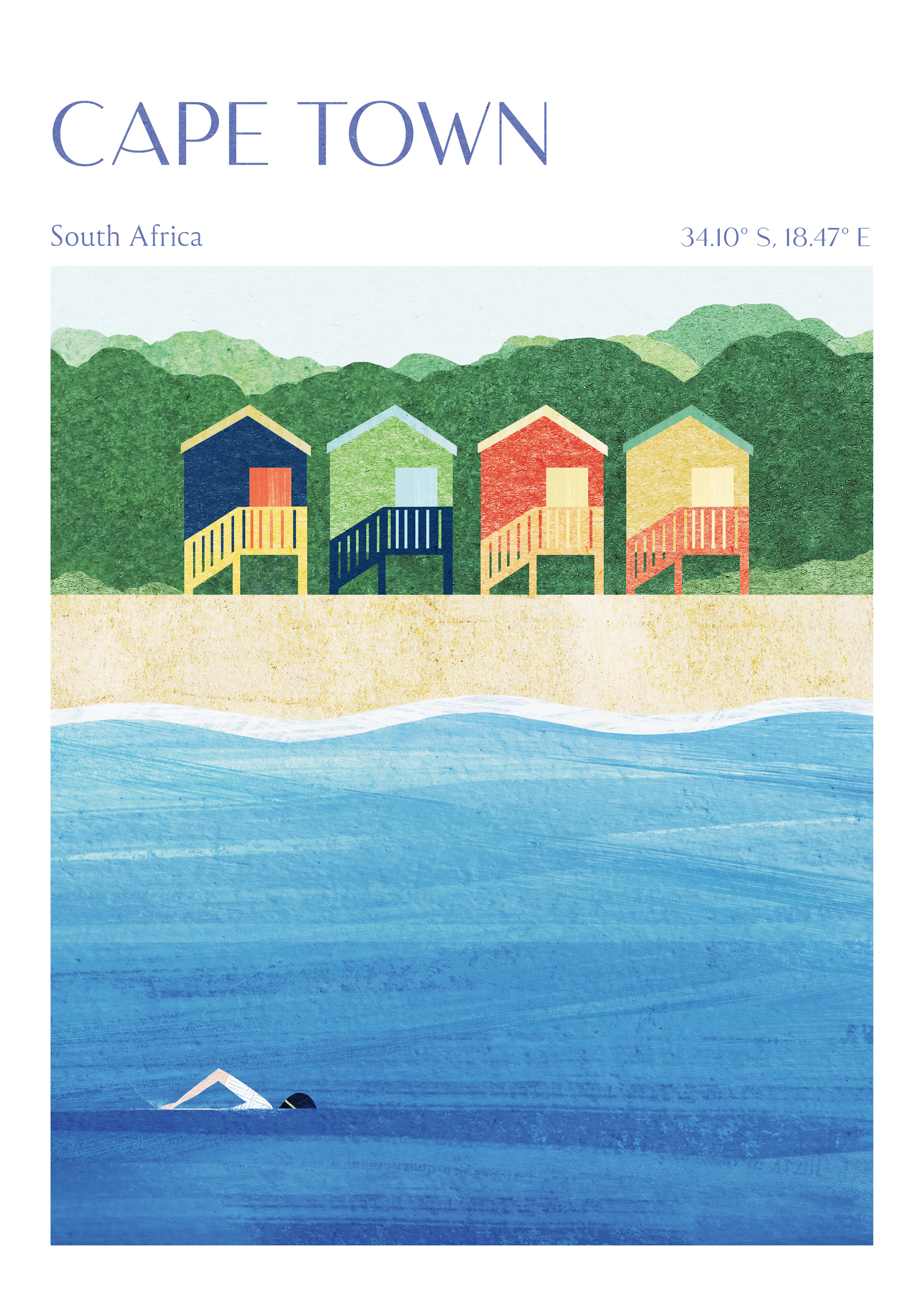 Cape Town Coast Poster 0