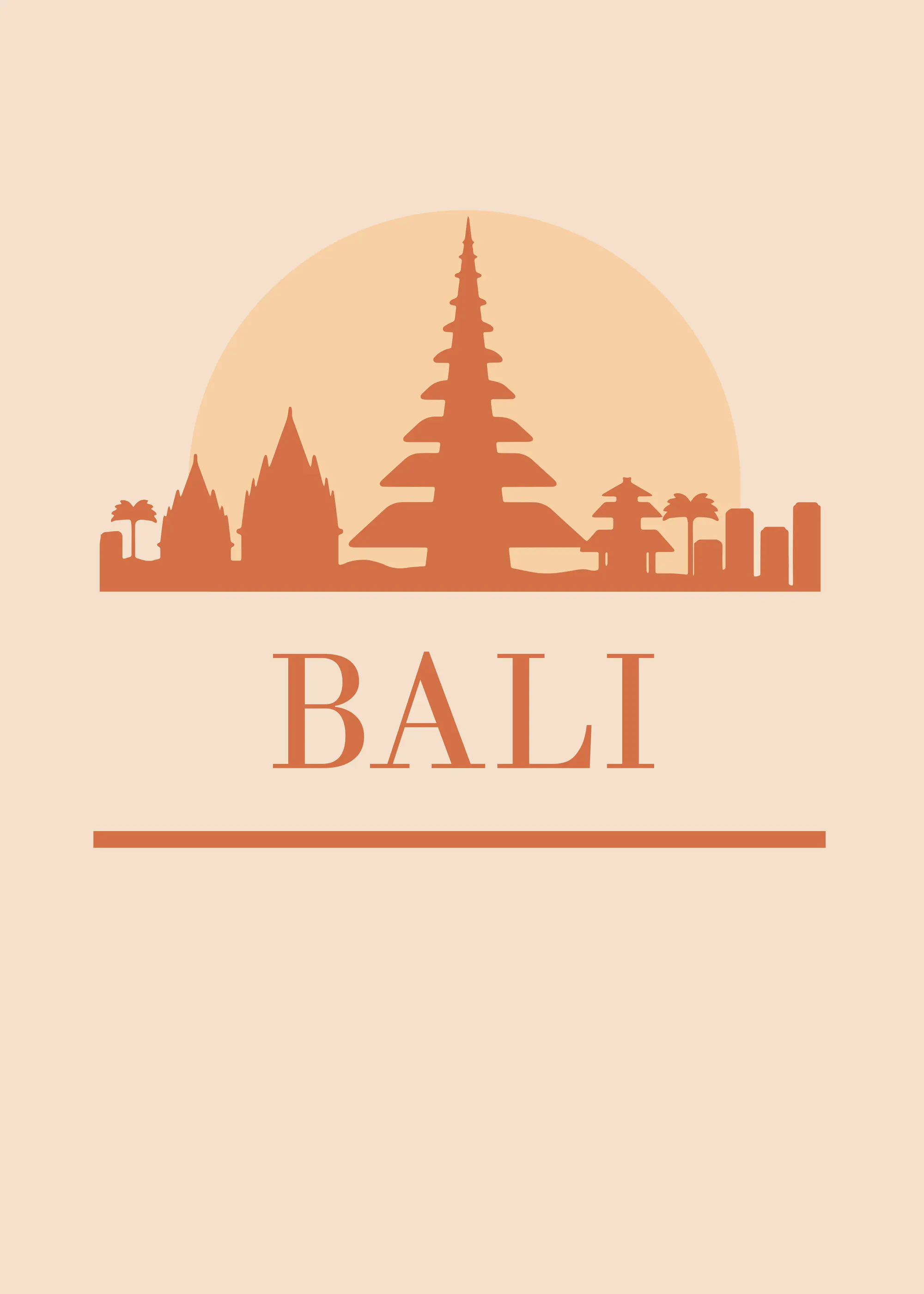 Bali Sunset Poster 0