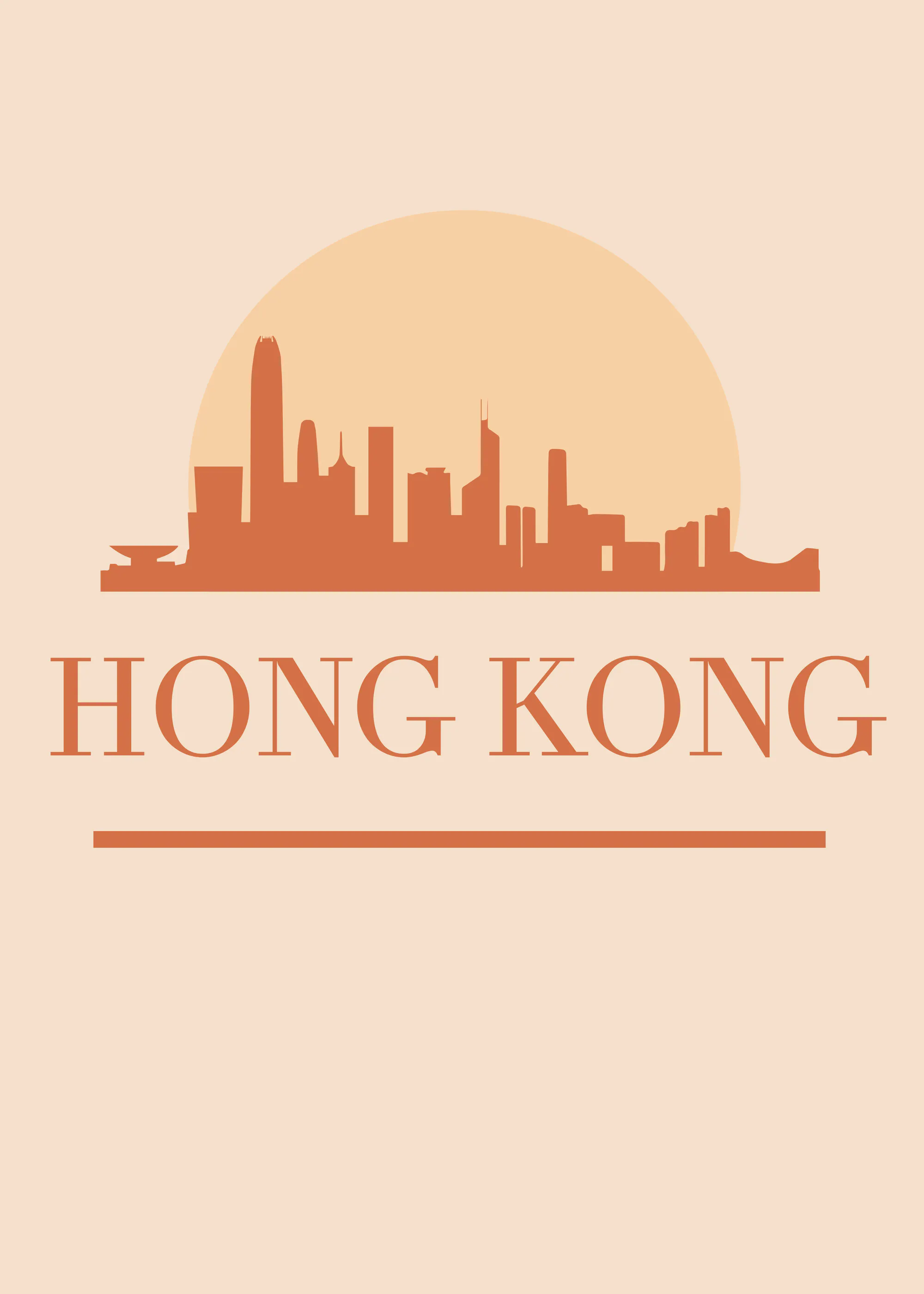 Hong Kong Skyline Poster 0